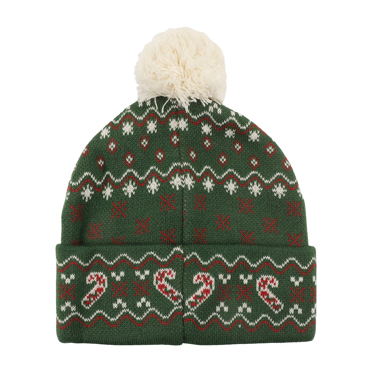 Elf™ Buddy the Elf Face Green Pom Pom Beanie