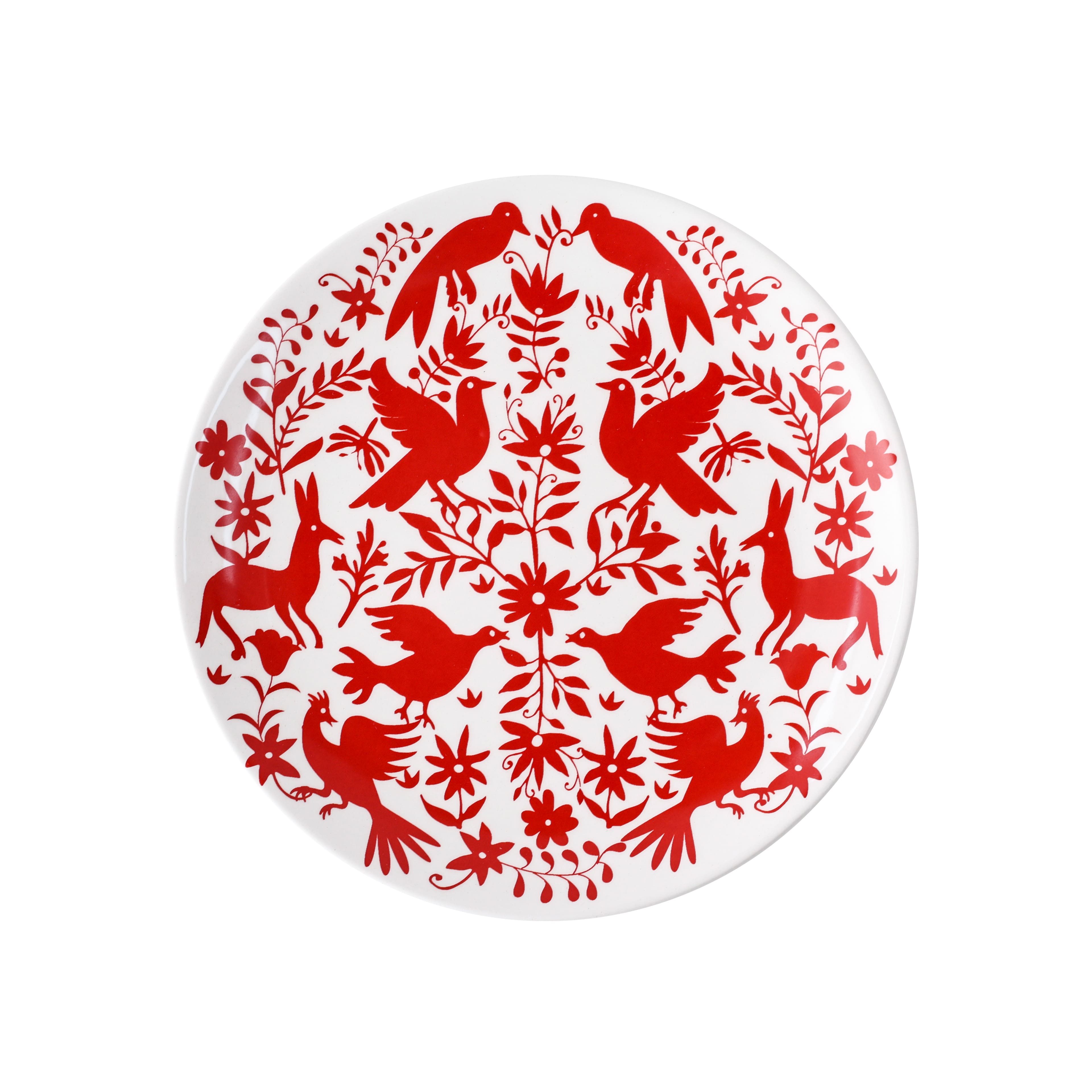 7&#x22; Red Ceramic Plate from Ashland&#xAE;