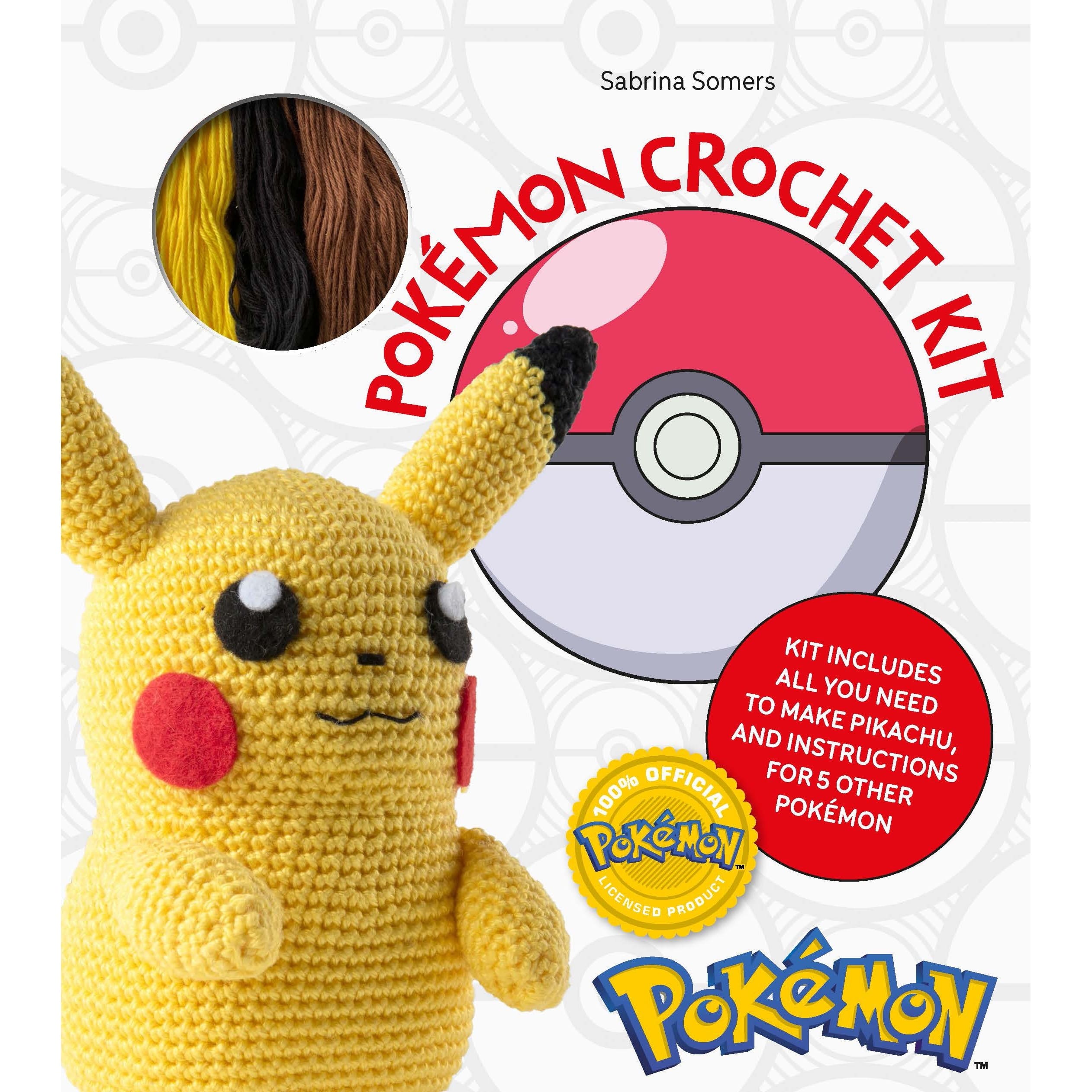 David and Charles - Pokémon Crochet Kit is OUT NOW! Get your kit today and  make your crochet Pikachu! The kit also includes patterns to make 5 other  Pokémon - Jigglypuff, Snorlax