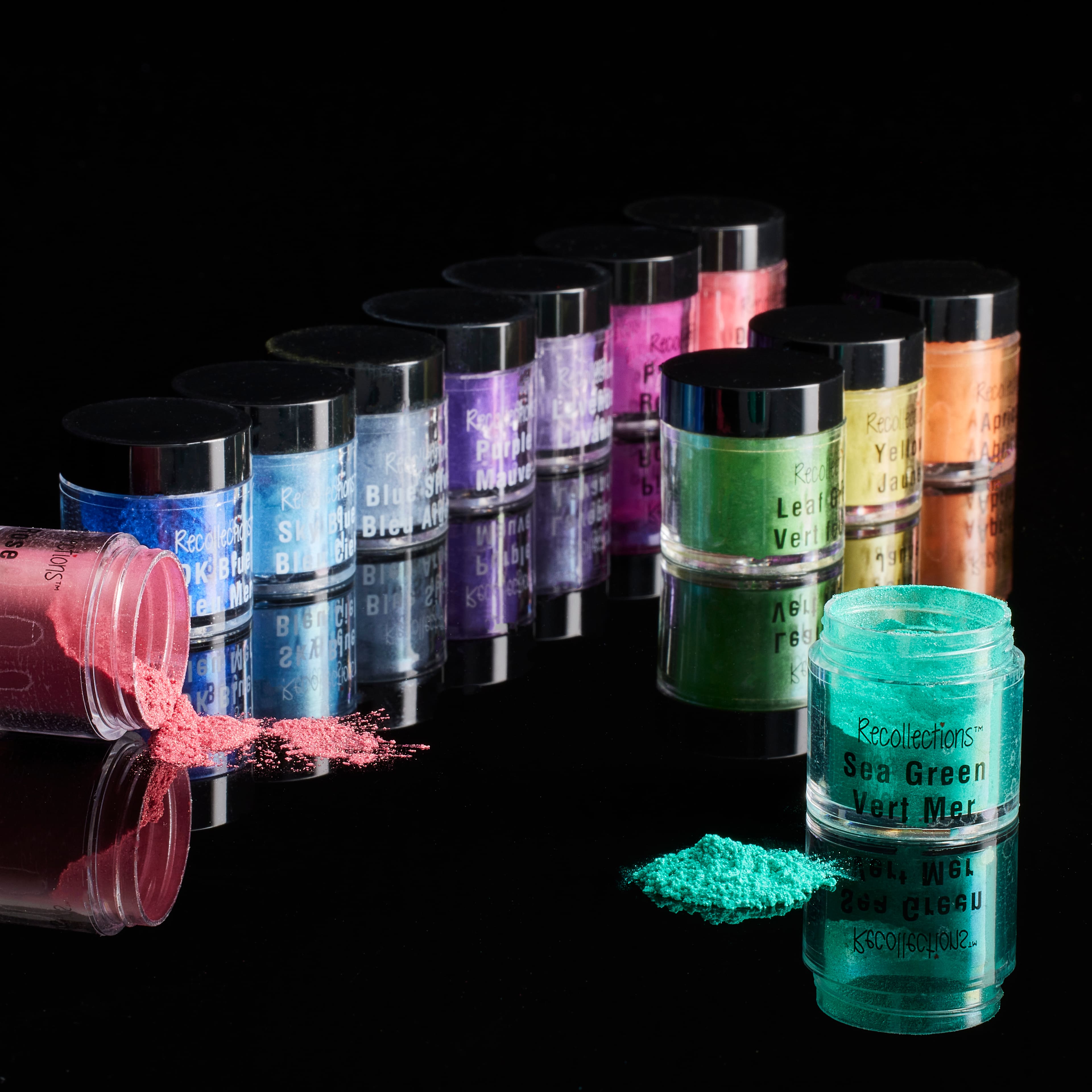 6 Packs: 12 ct. (72 total) Pigment Powder Set by Recollections™