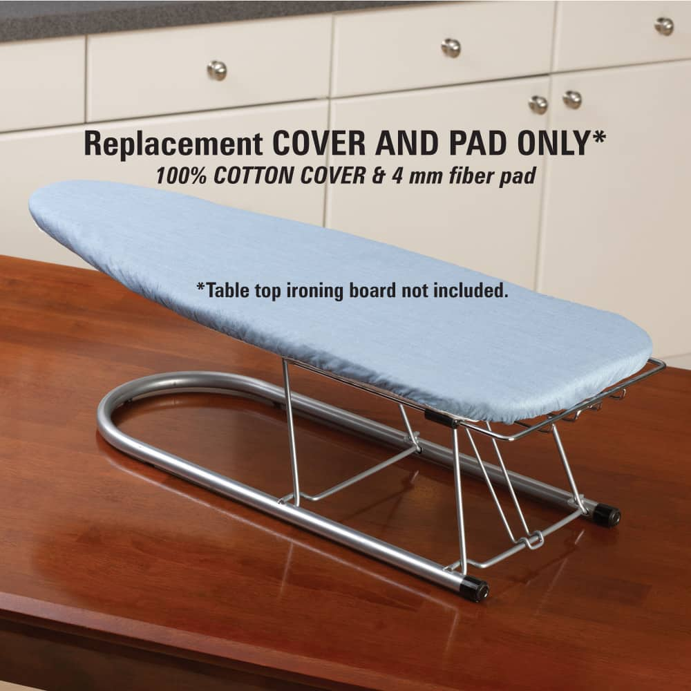 Household Essentials Tabletop Ironing Board Cover &#x26; Pad