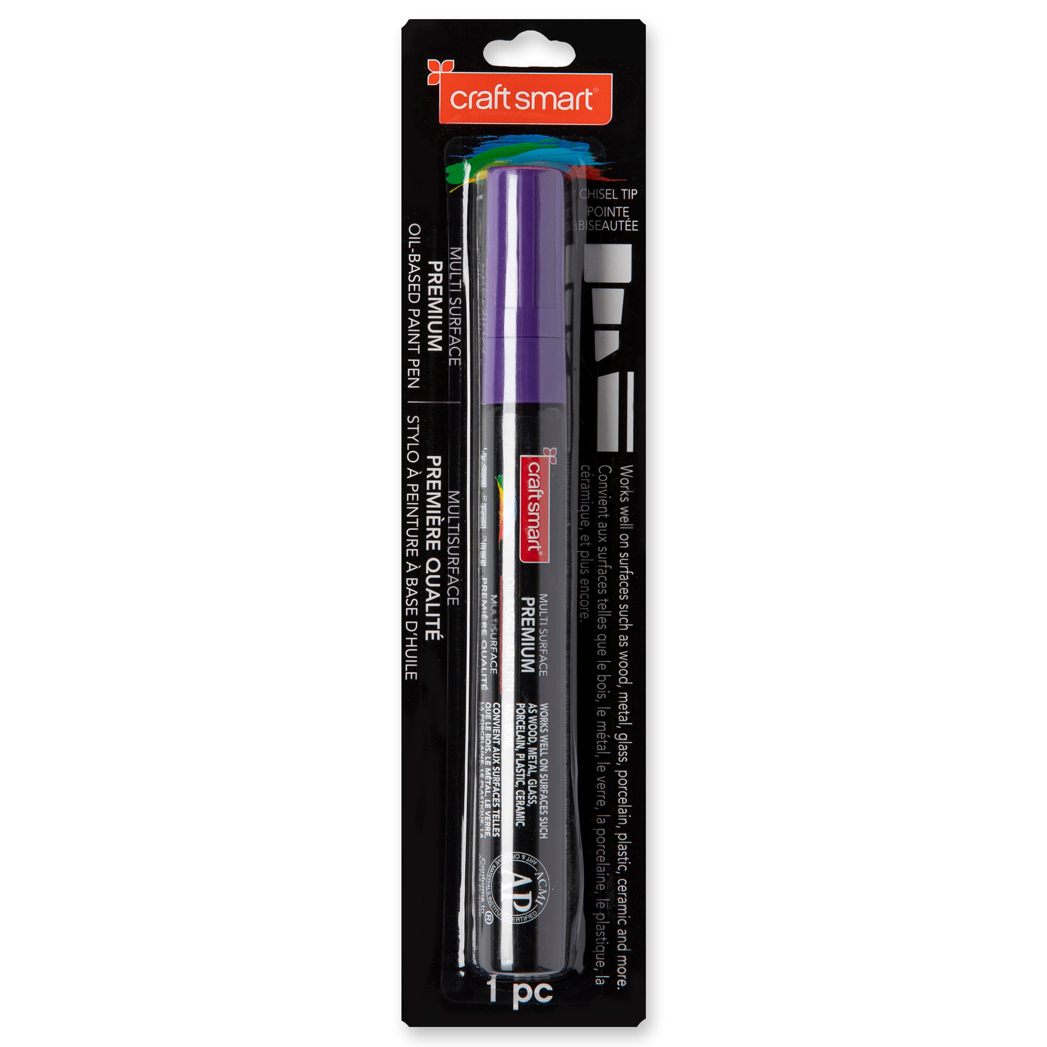 Chisel Tip Multi-Surface Premium Paint Pen by Craft Smart&#xAE;
