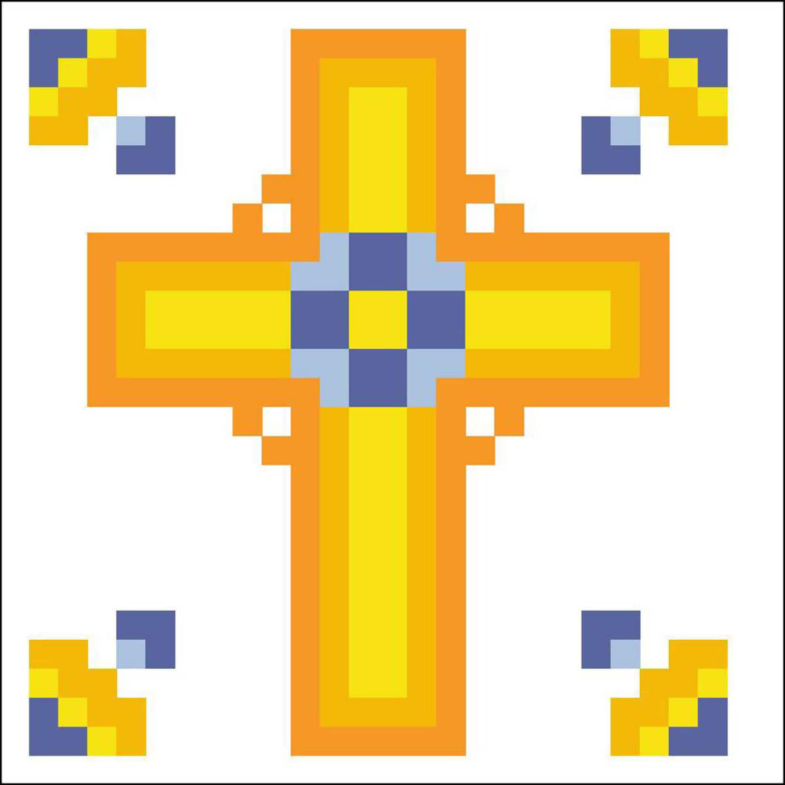 Diamond Dotz® Golden Cross Diamond Painting Kit