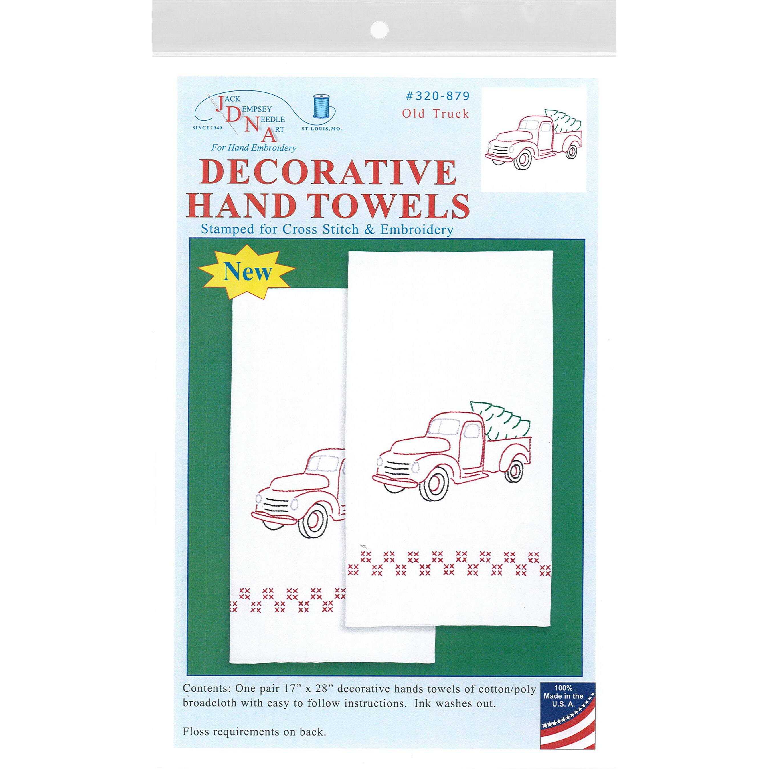 Jack Dempsey Old Truck Decorative Hand Towel Set