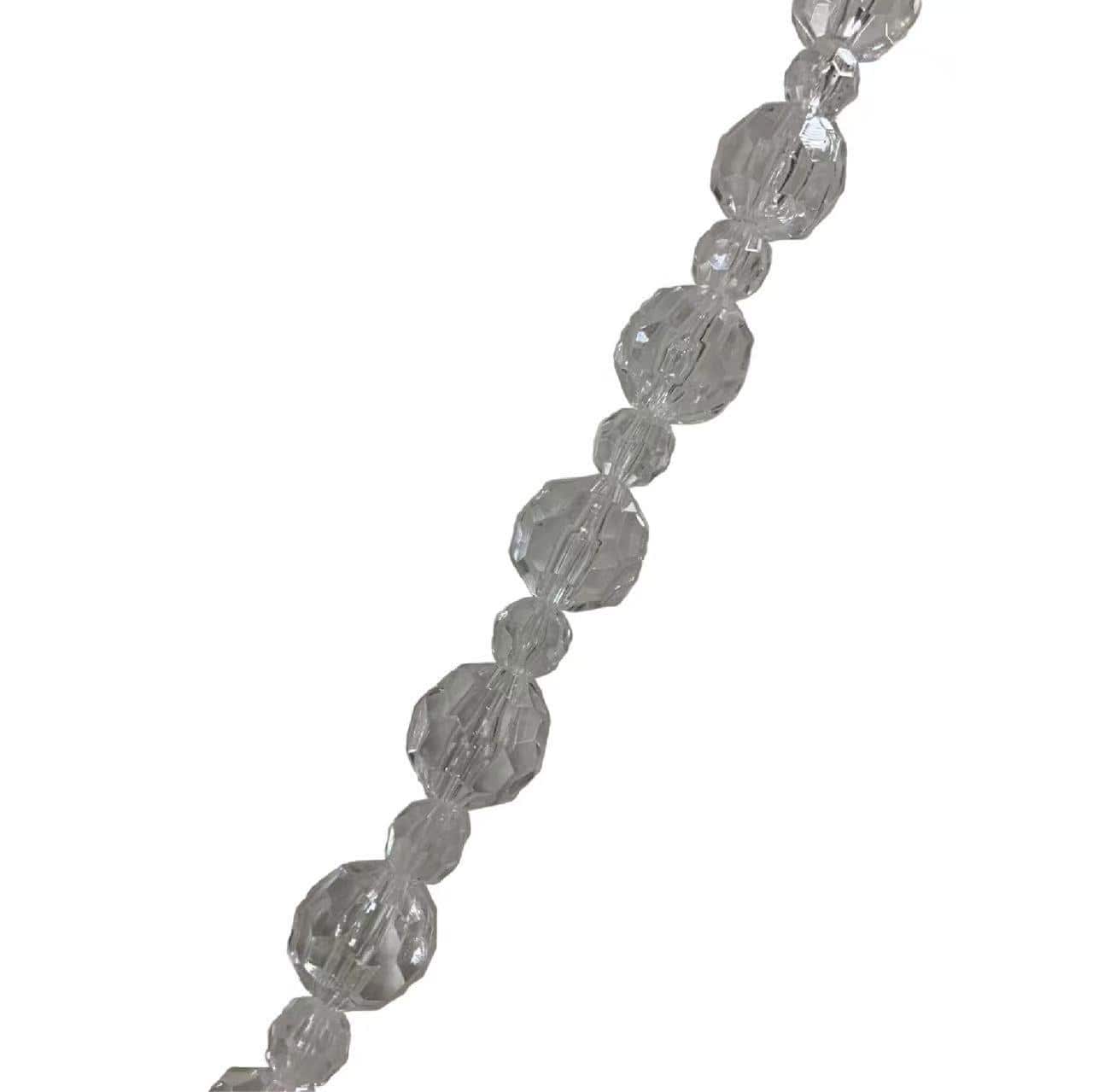 6ft. Clear Beaded Garland by Ashland&#xAE;