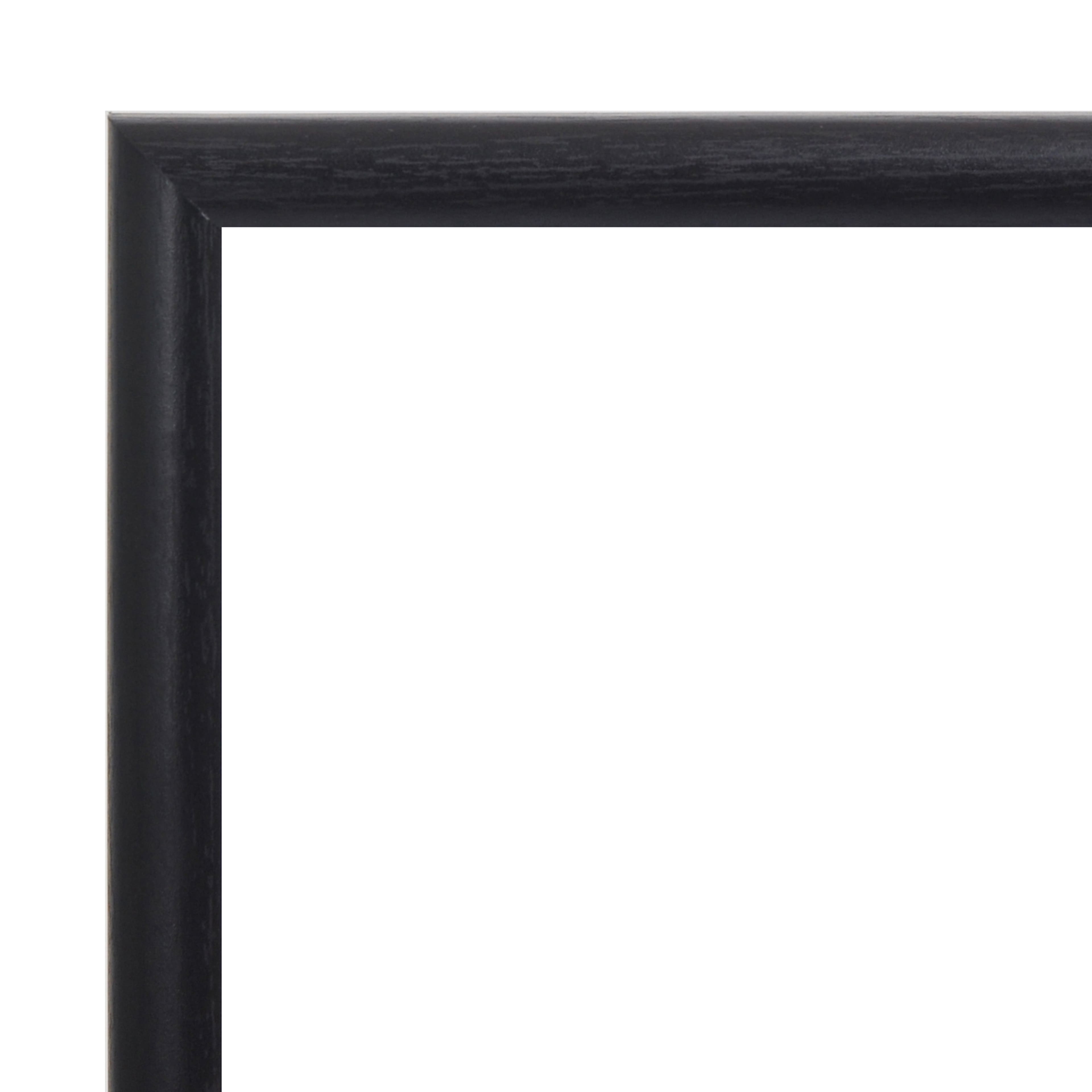 Home Black Prescott Frame with Mat by Studio D&#xE9;cor&#xAE;