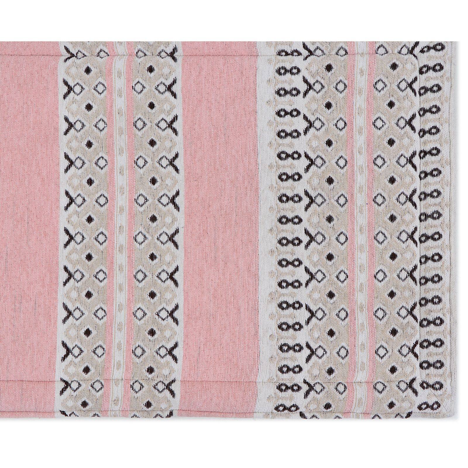RugSmith Pink Machine Woven Eldorado AntiFatigue Kitchen Mat Rugs