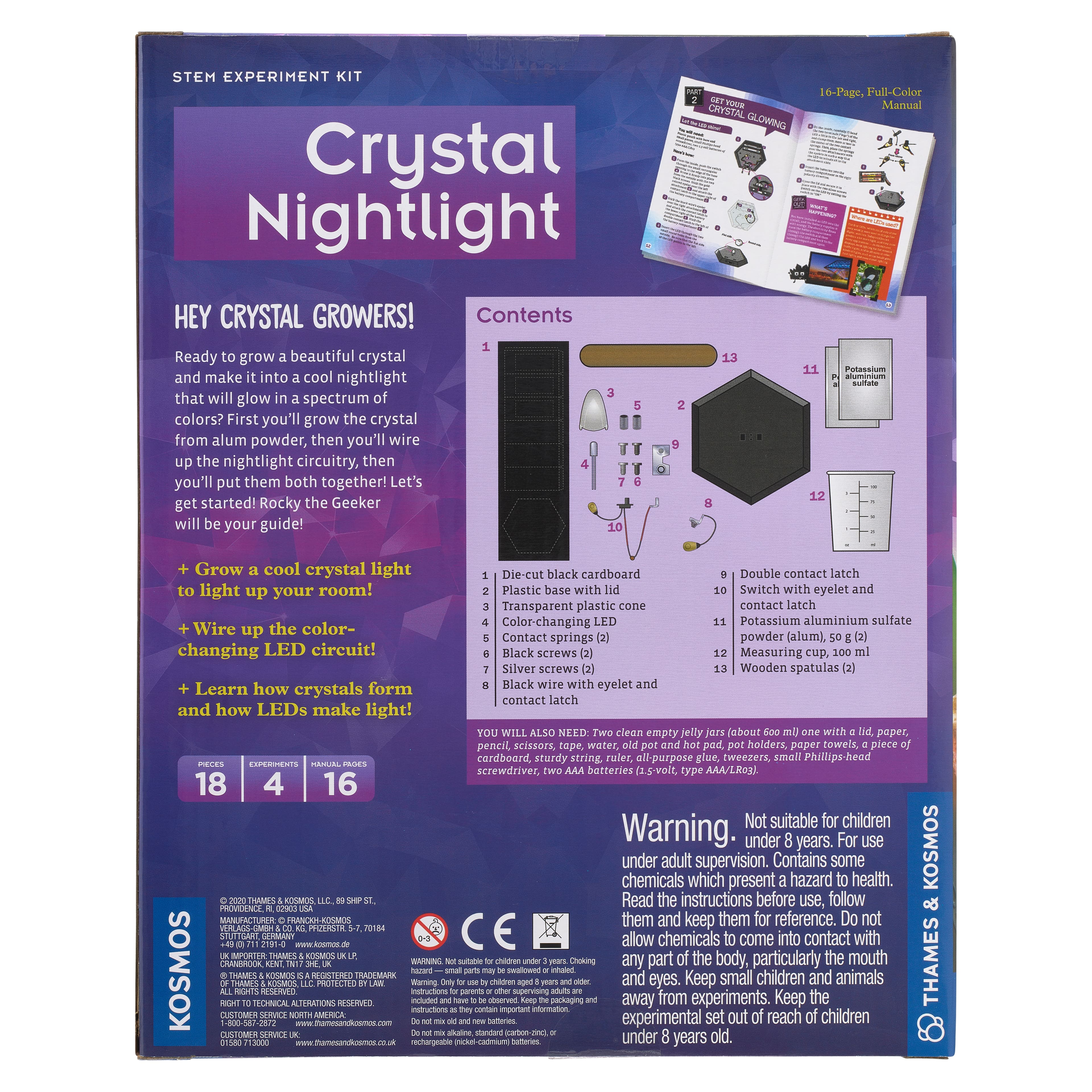 Thames &#x26; Kosmos Crystal Nightlight