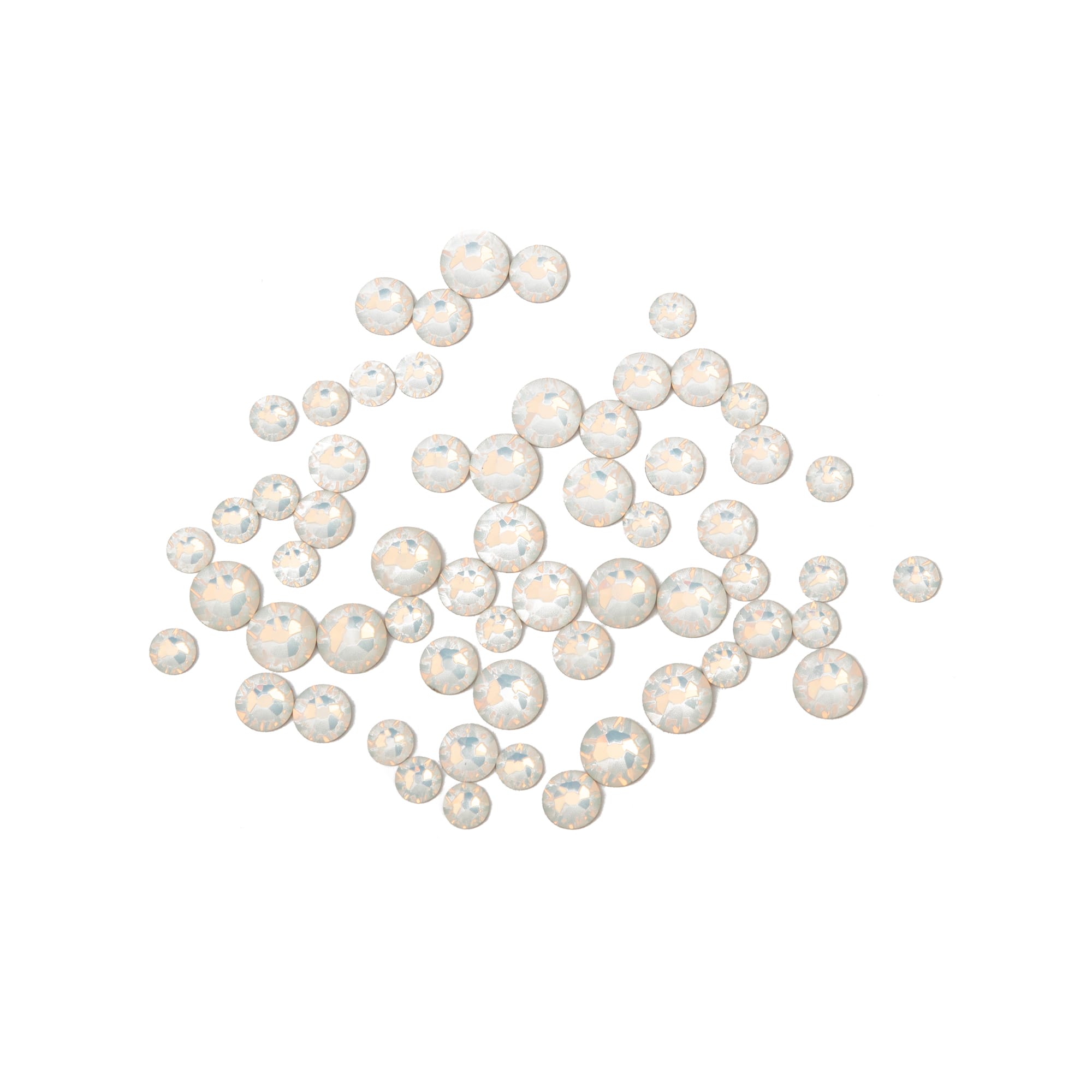 Round Flatback Austrian Crystals Mix by Bead Landing&#x2122;, 60ct.
