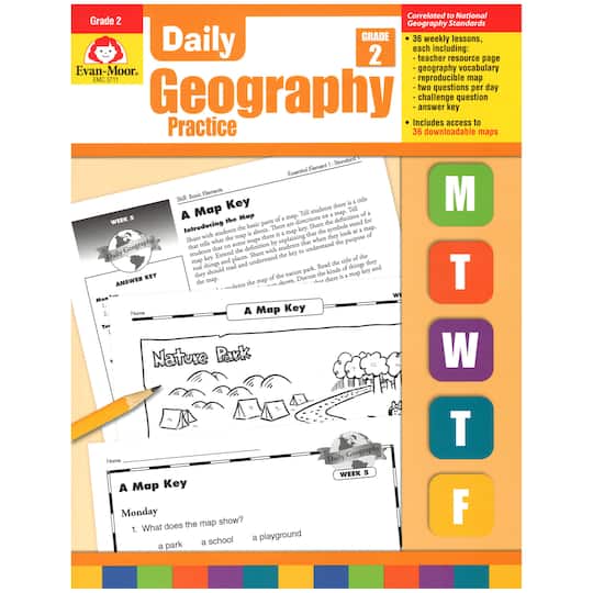 Get the Daily Geography Practice Book, Grade 2 at Michaels