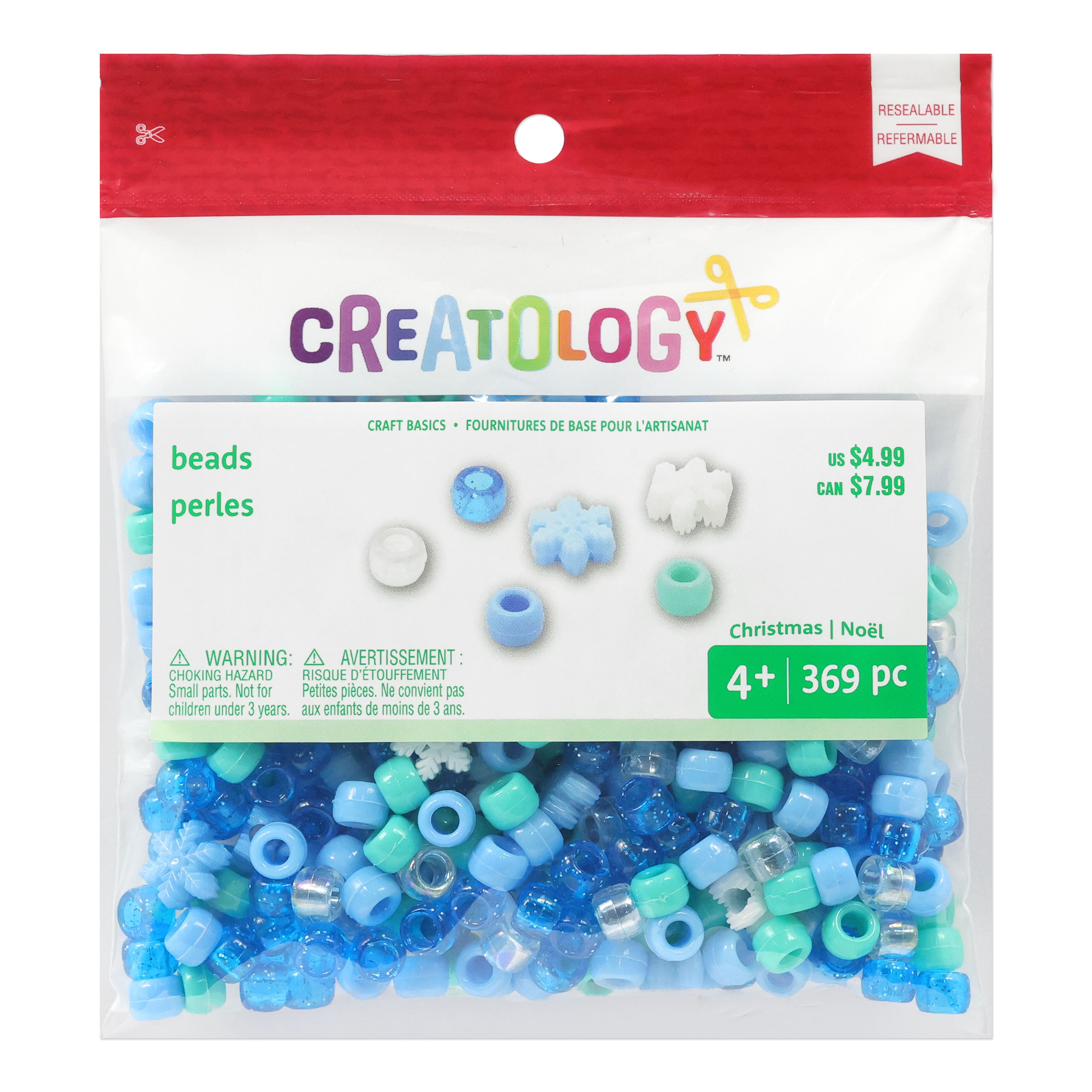 Winter Holiday Bead Mix by Creatology&#x2122;