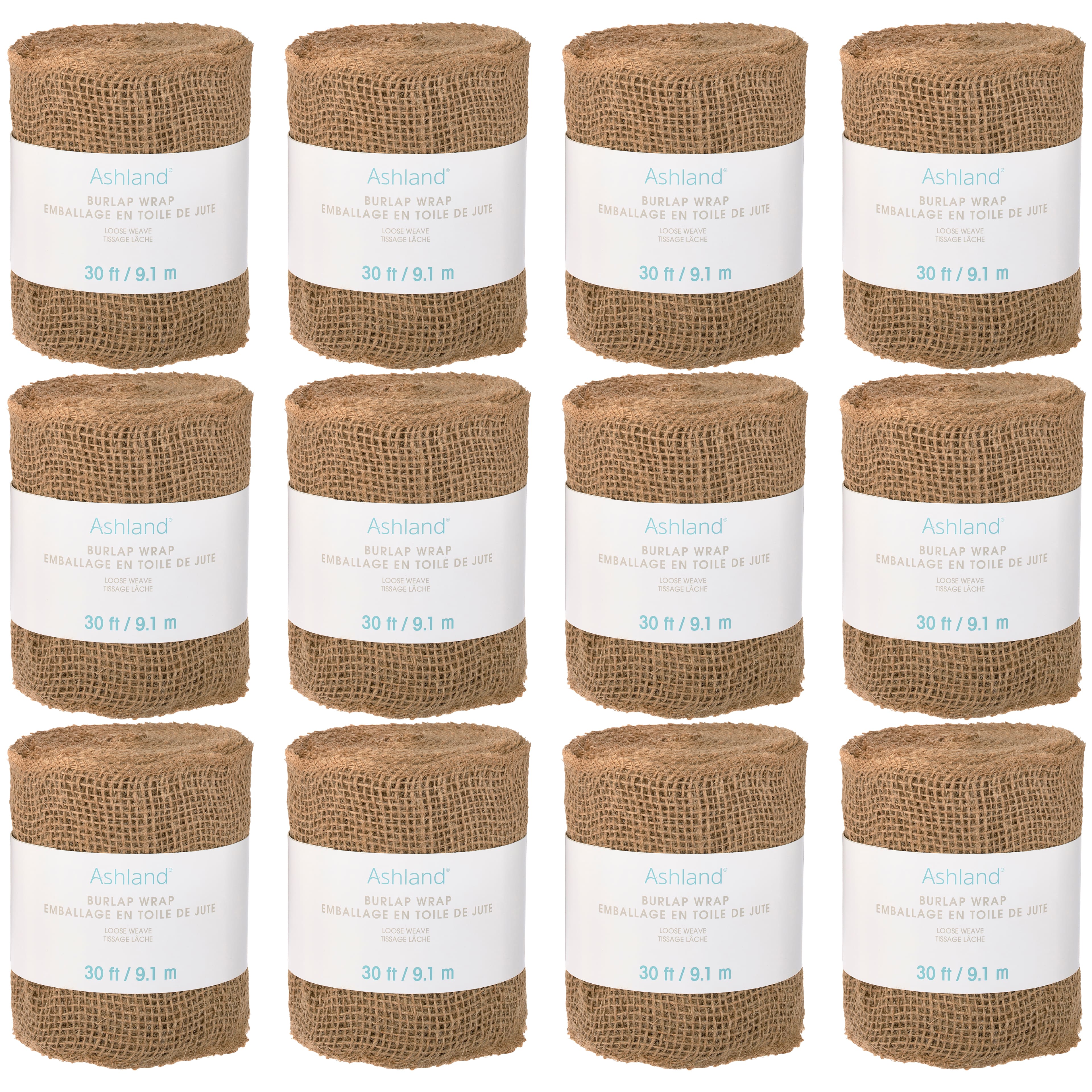 12 Pack: Open Weave Burlap Garland by Ashland™