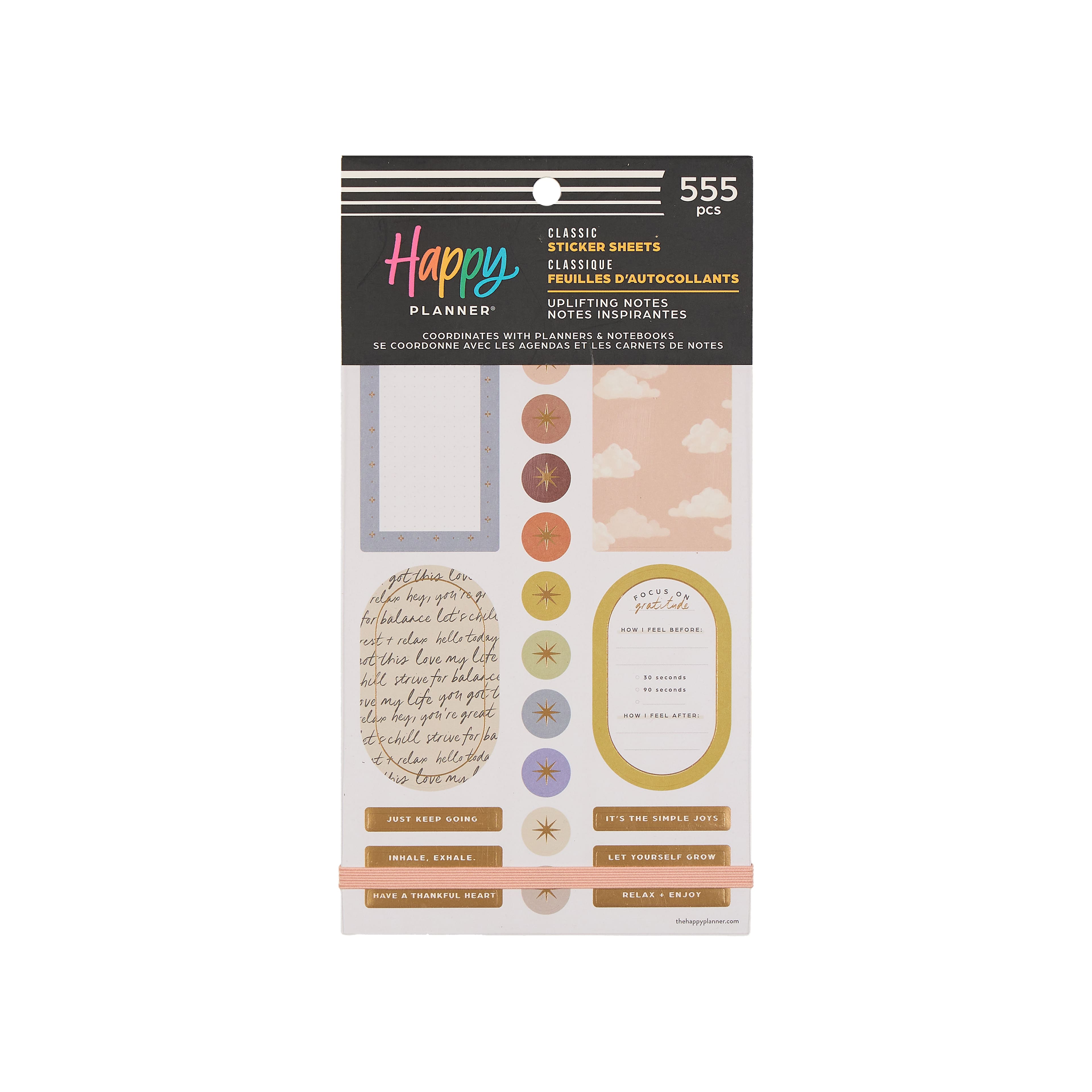 The Classic Happy Planner&#xAE; Uplifting Notes Sticker Book