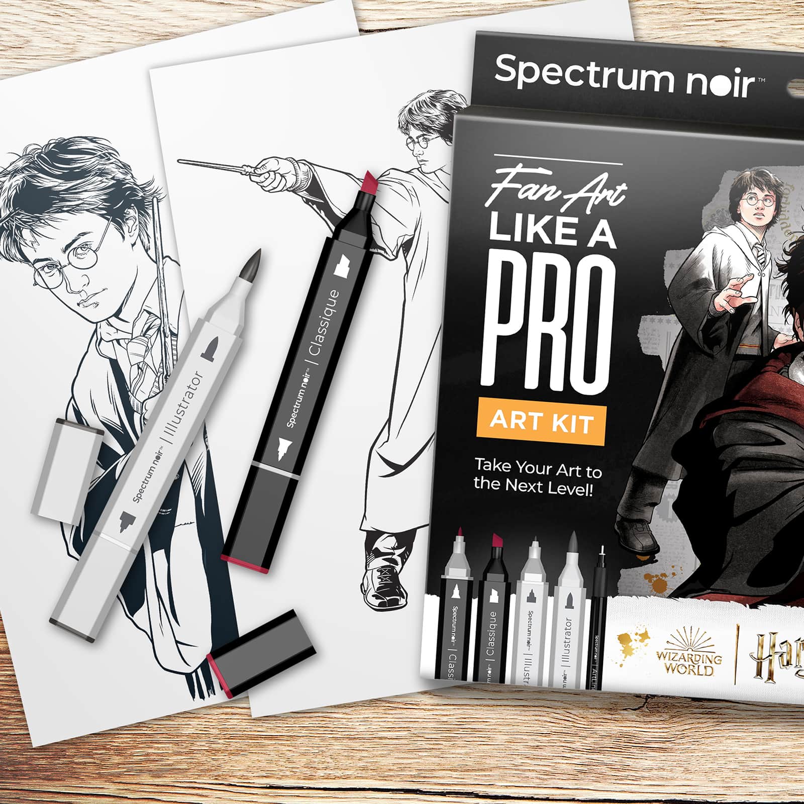 Spectrum Noir Harry Potter Fan-Art Kit 24-Piece Set - 22065012