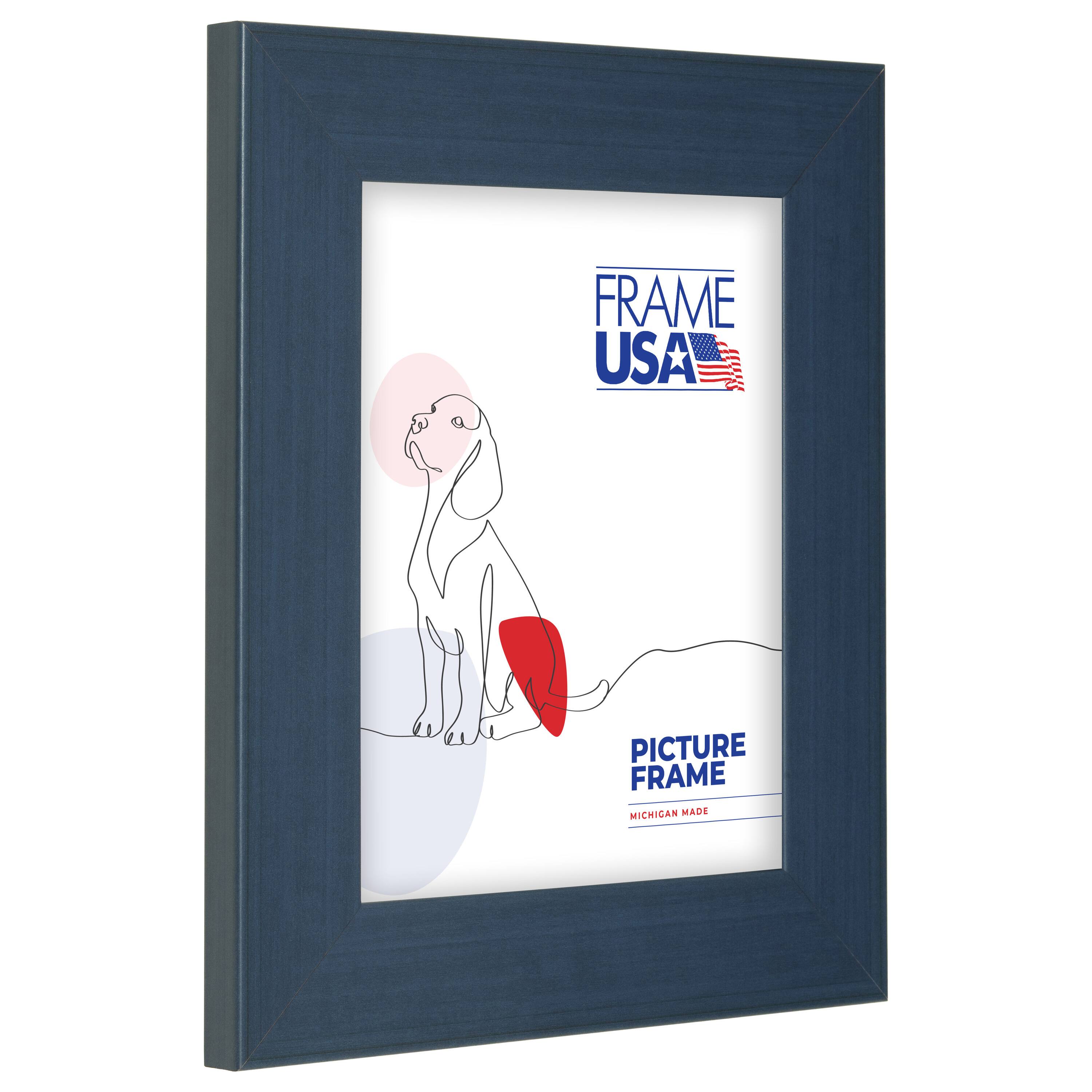 Frame USA Colori Large Blue Single Image Picture Frame