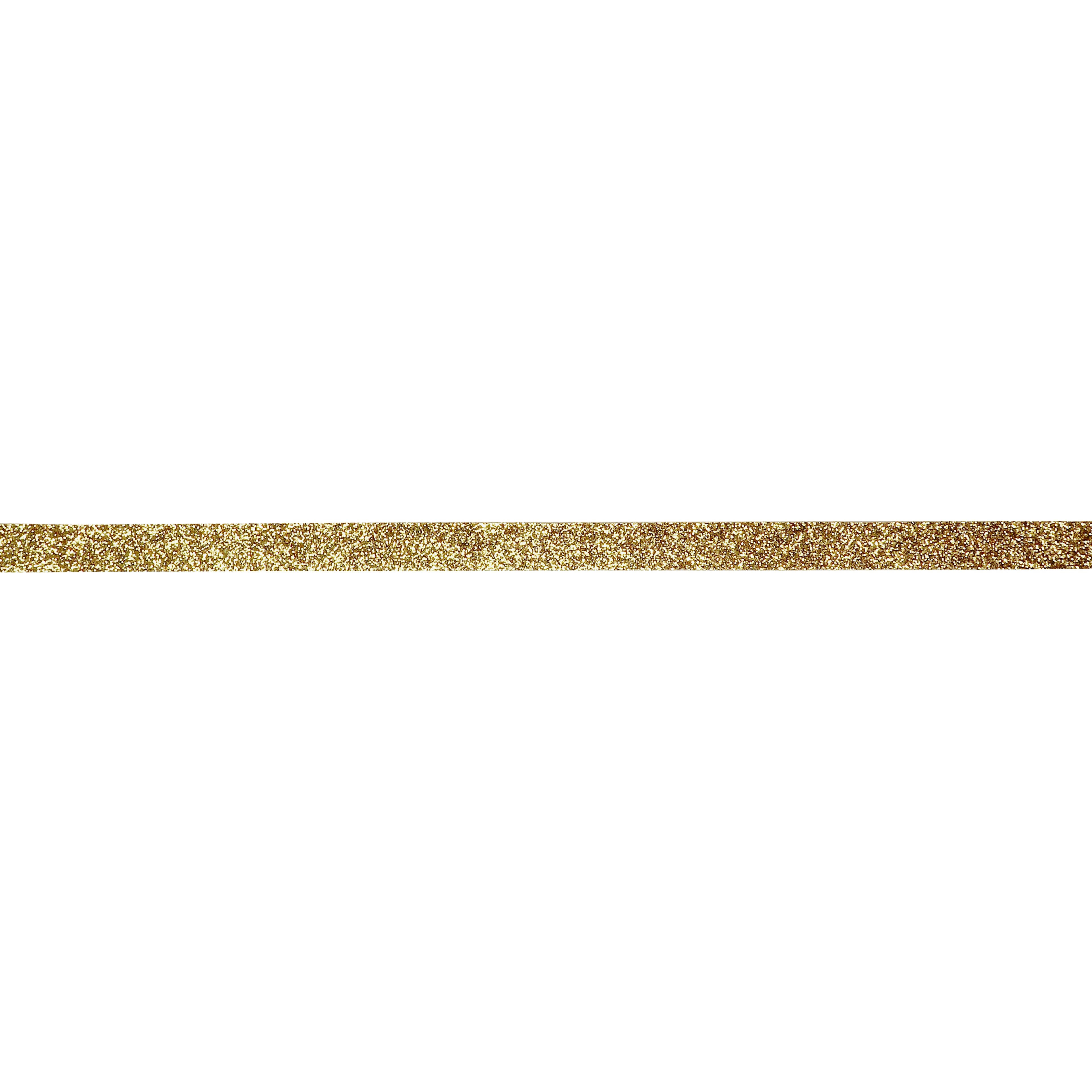 3/8&#x22; x 5yd. Metallic Glitter Ribbon by Celebrate It&#x2122;