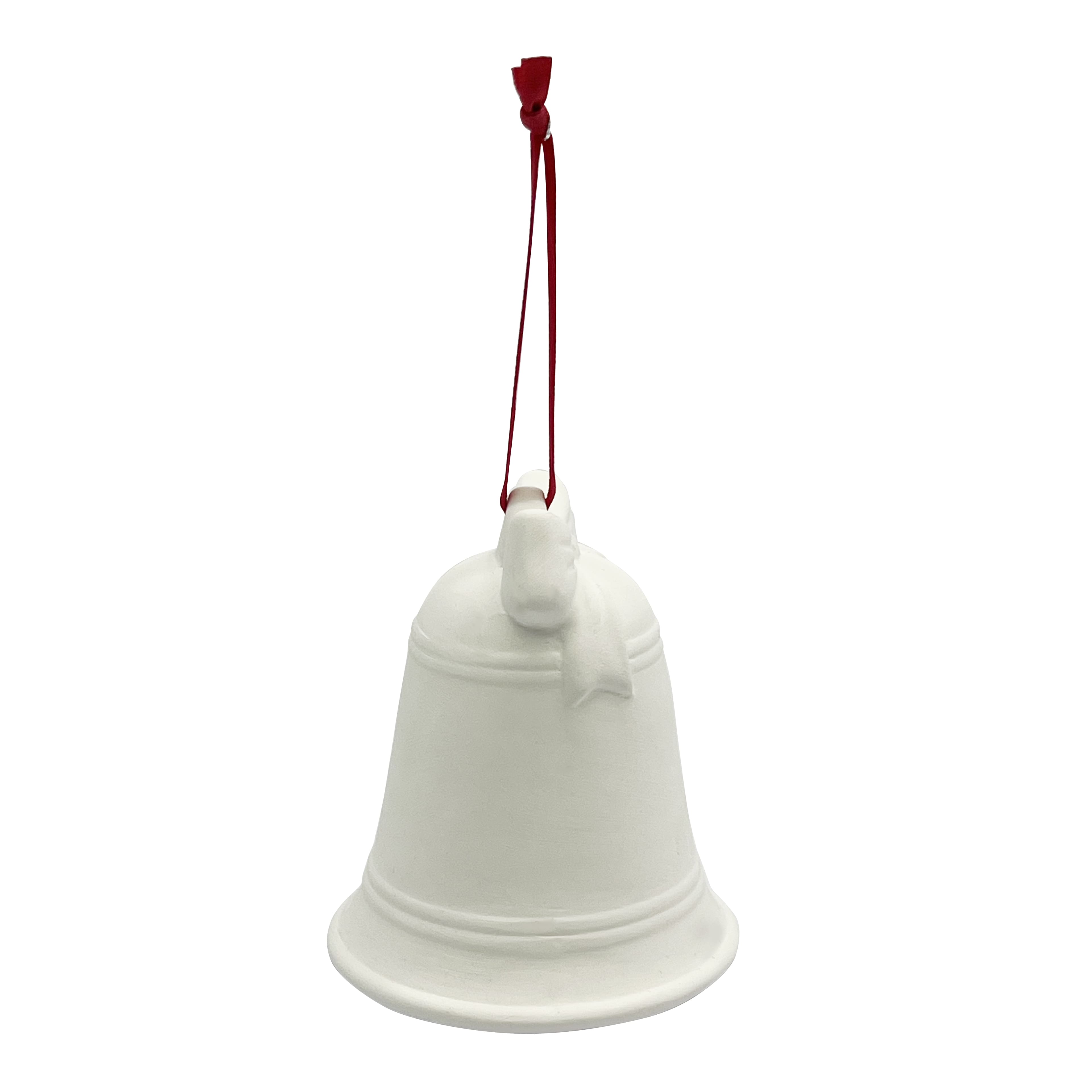 3.75&#x22; DIY Ceramic Bell Ornament by Make Market&#xAE;
