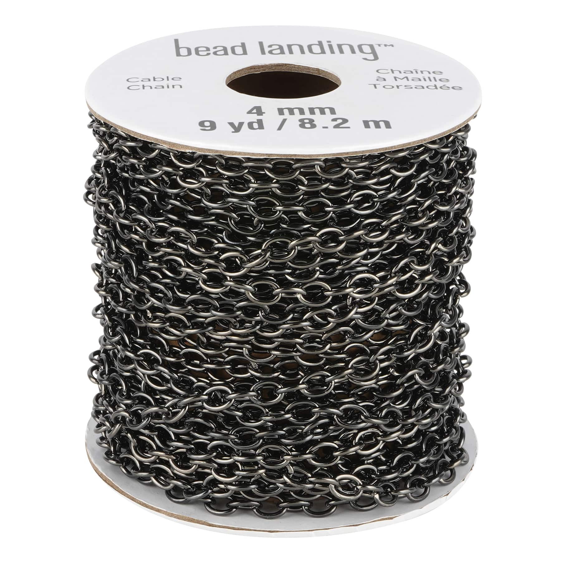 9yd. Gunmetal Chain Roll by Bead Landing™ | Michaels