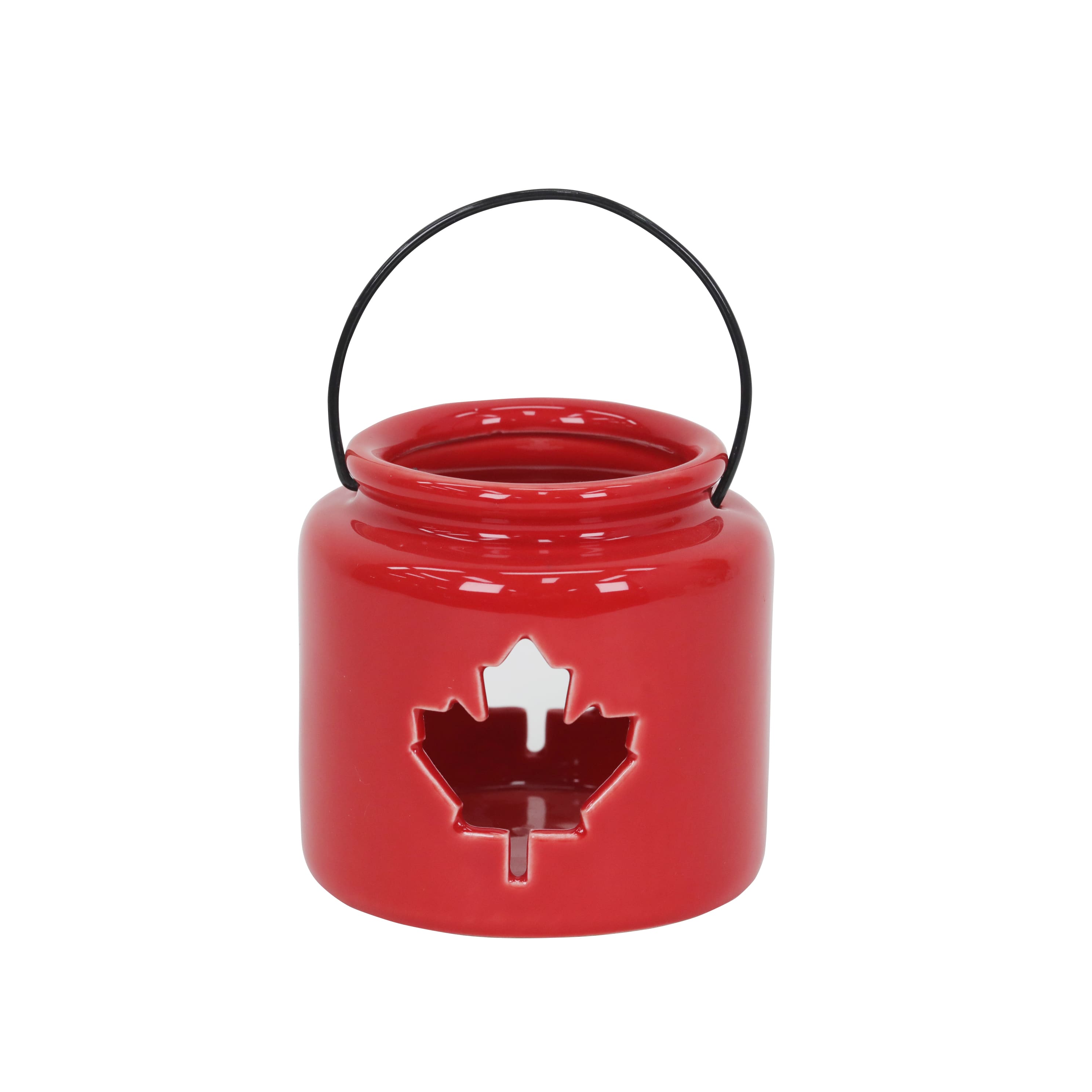 Assorted 3&#x22; Canada Day Ceramic Tealight Holder, 1pc. by Celebrate It&#x2122; 