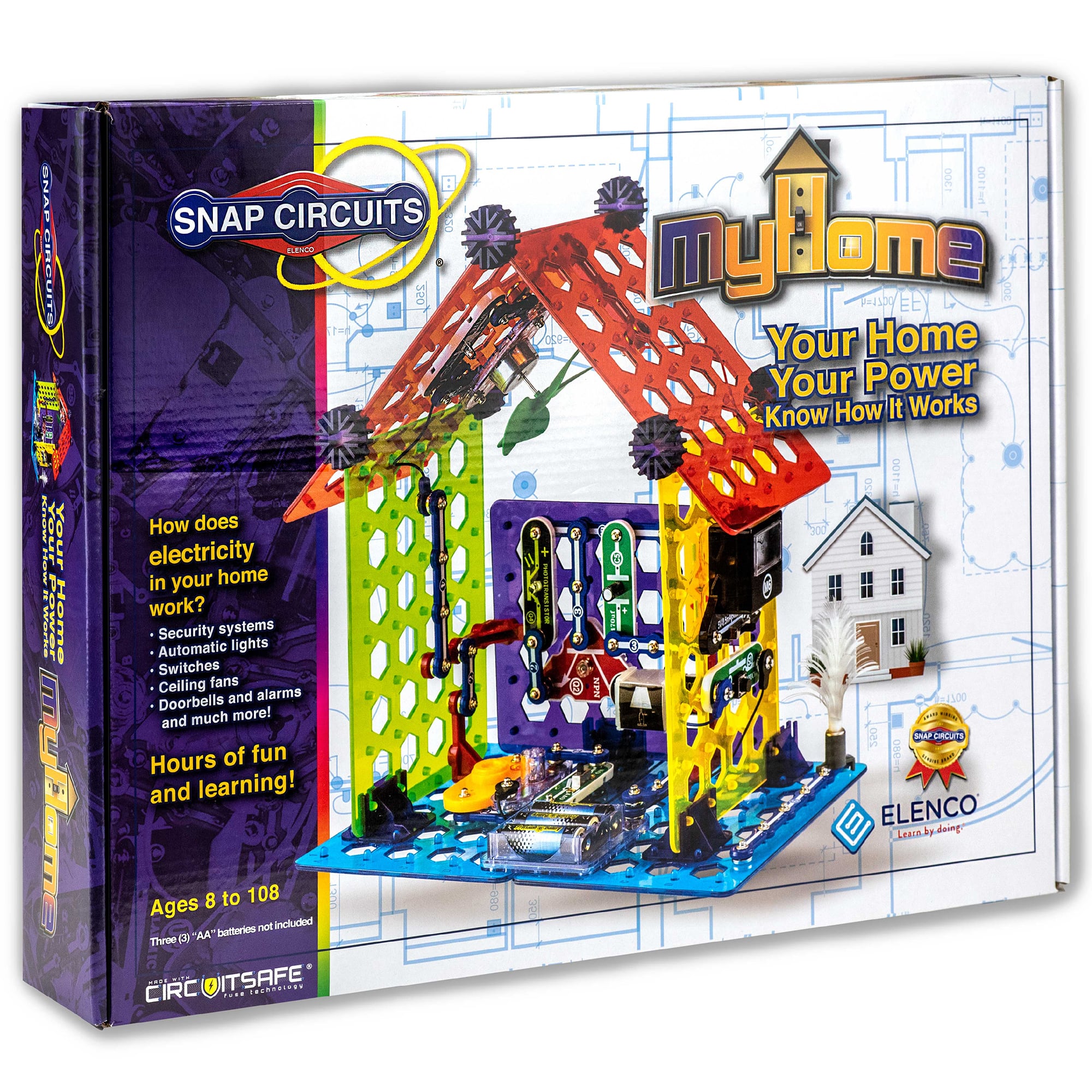 Elenco Snap Circuits My Home Electronics Building Kit