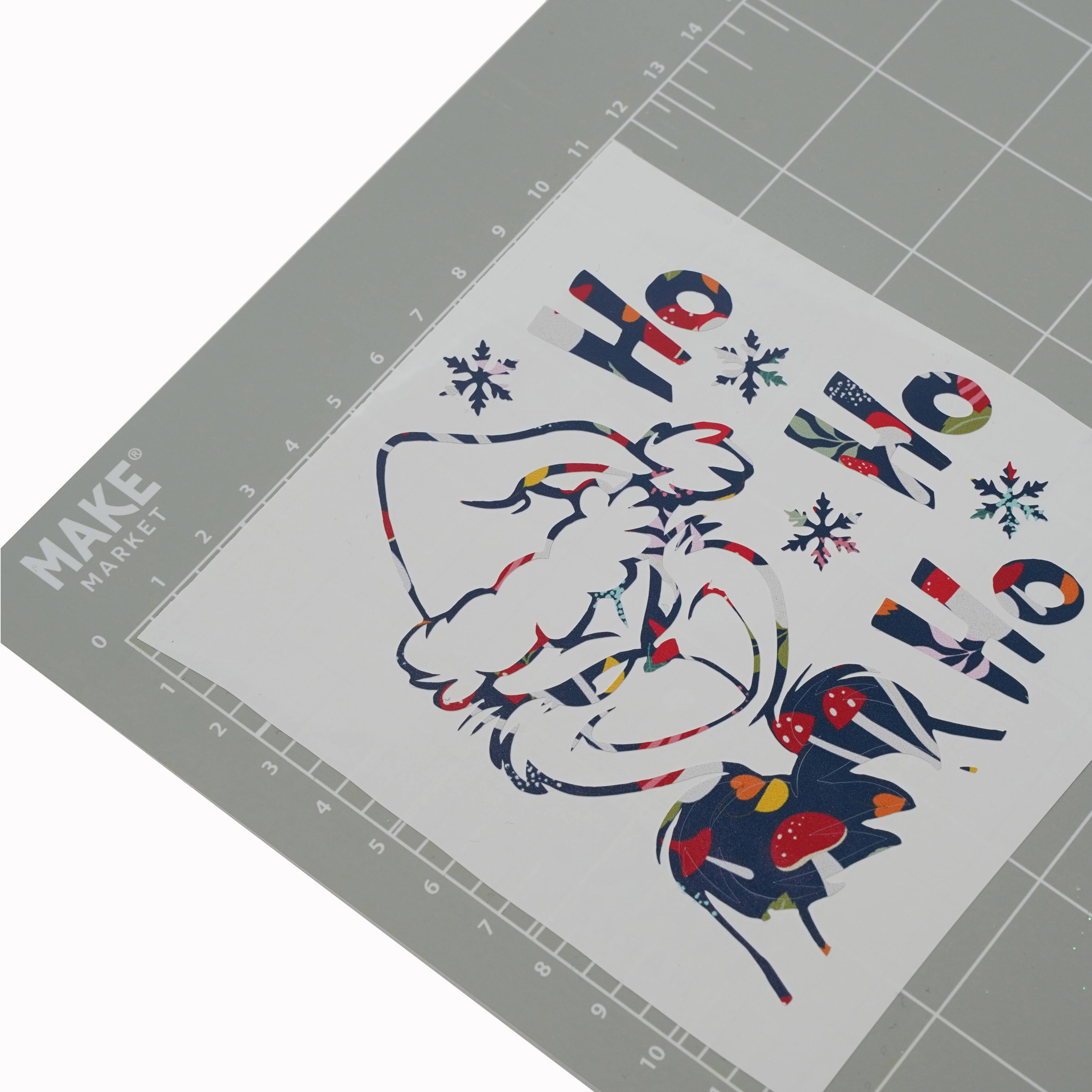 Mushroom Pattern Permanent Vinyl by Make Market&#xAE;
