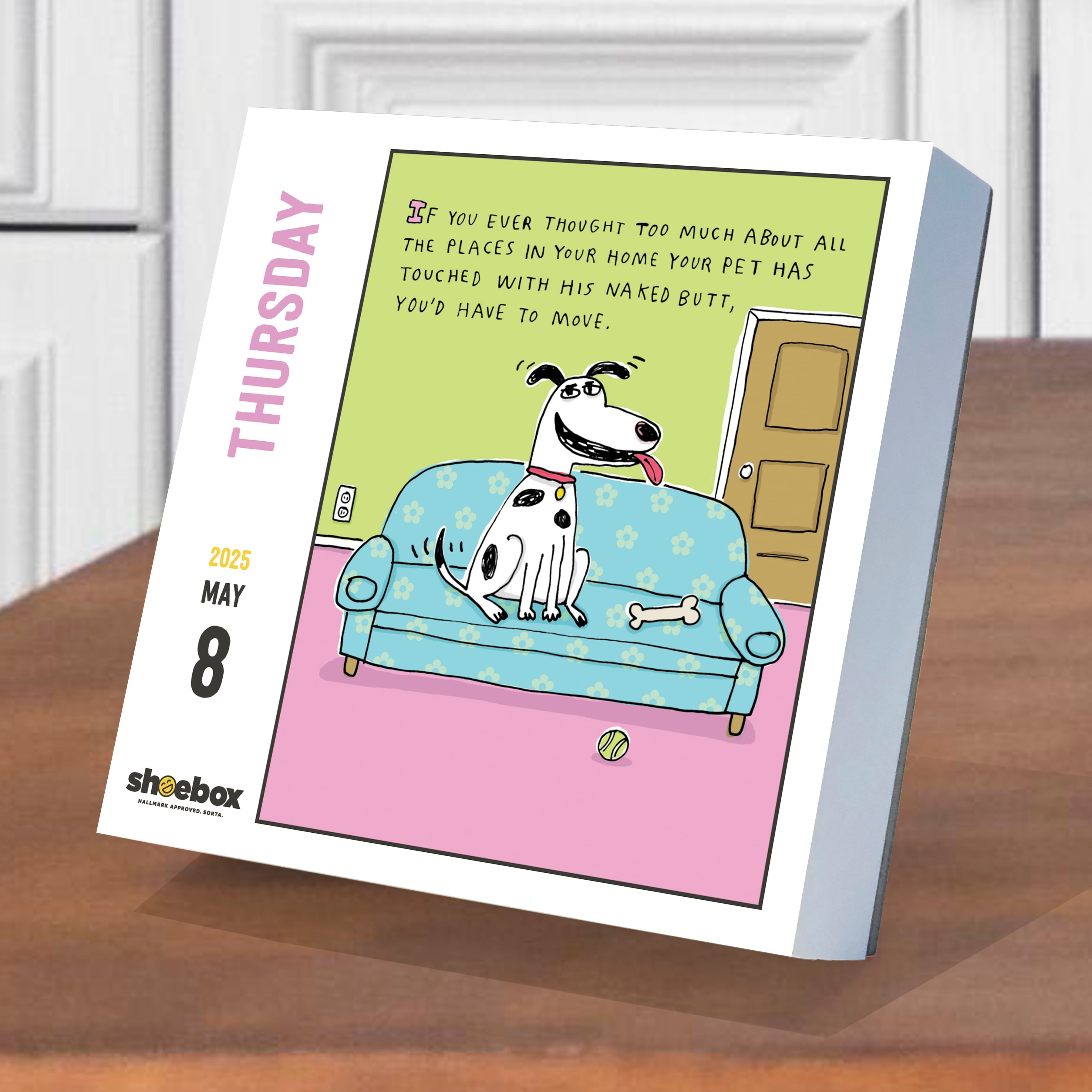 TF Publishing 2025 Shoebox Daily Desktop Calendar