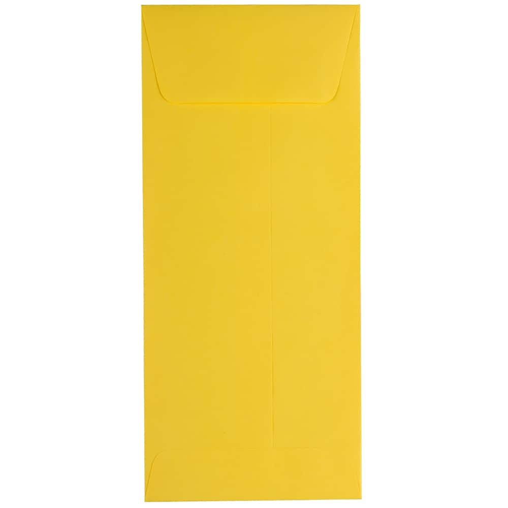 JAM Paper 4.125" x 9.5" Policy Business Colored Envelopes, 50ct.