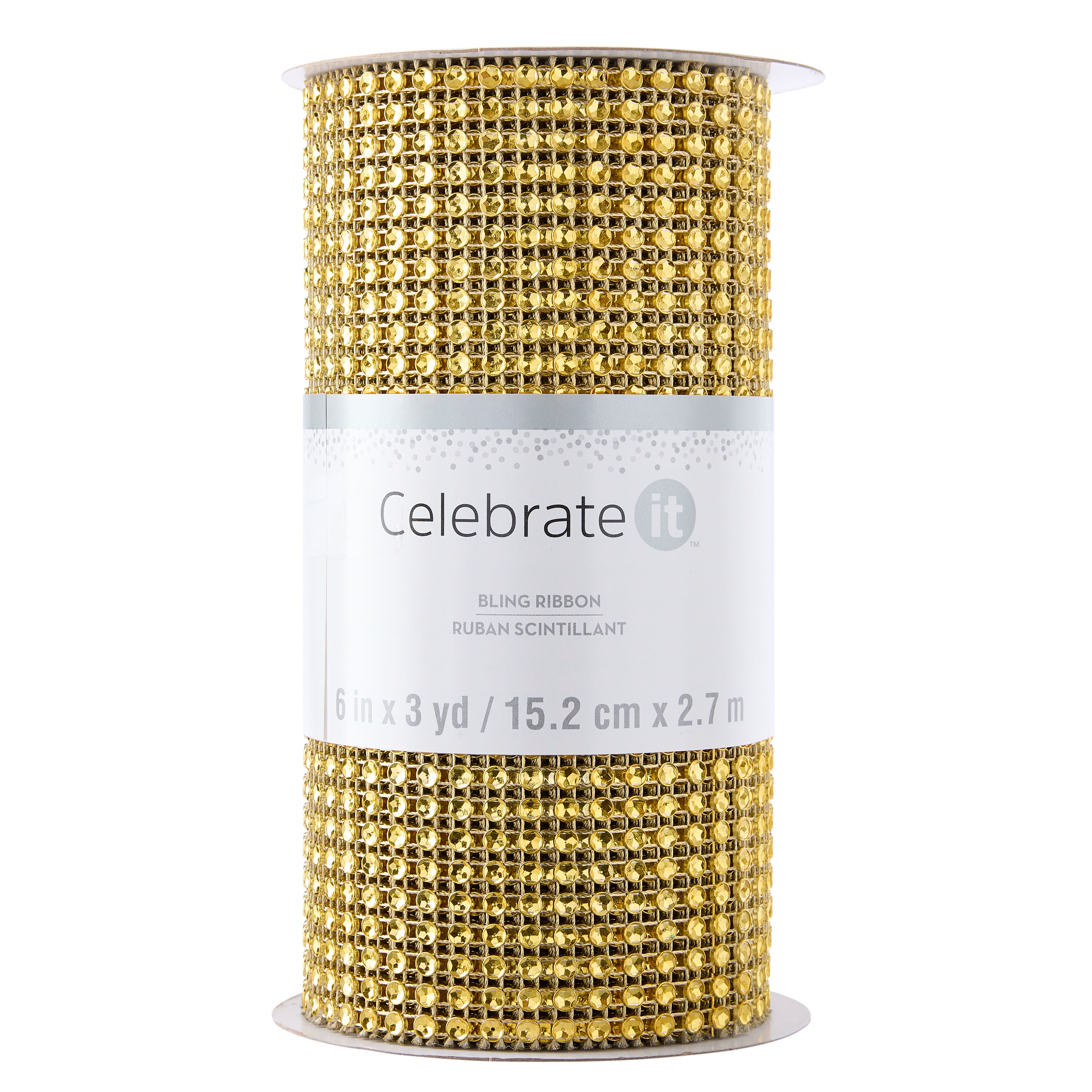6&#x22; Bling Ribbon Wrap by Celebrate It&#xAE; Occasions&#x2122;