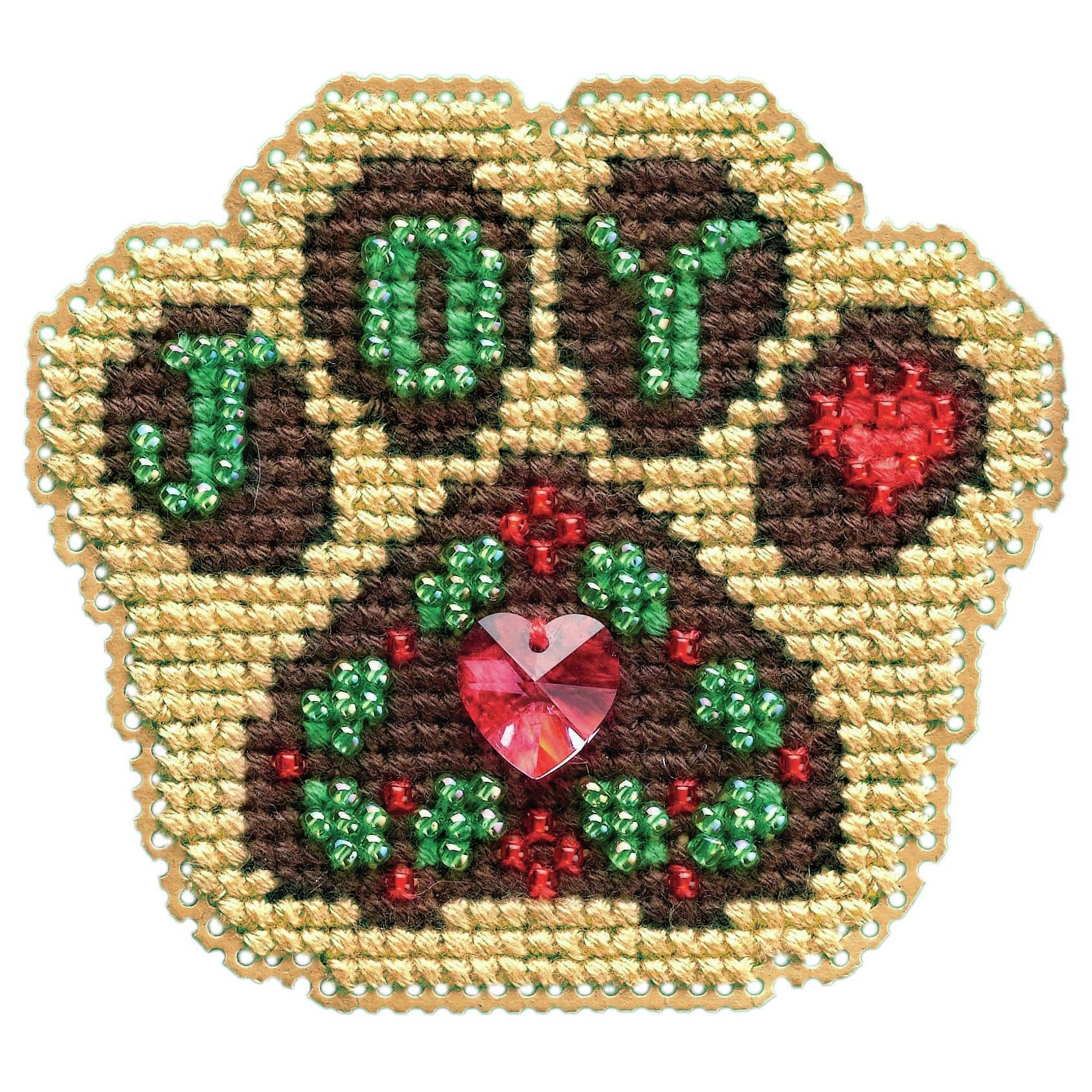 Mill Hill&#xAE; Santa Paws Counted Cross Stitch Kit