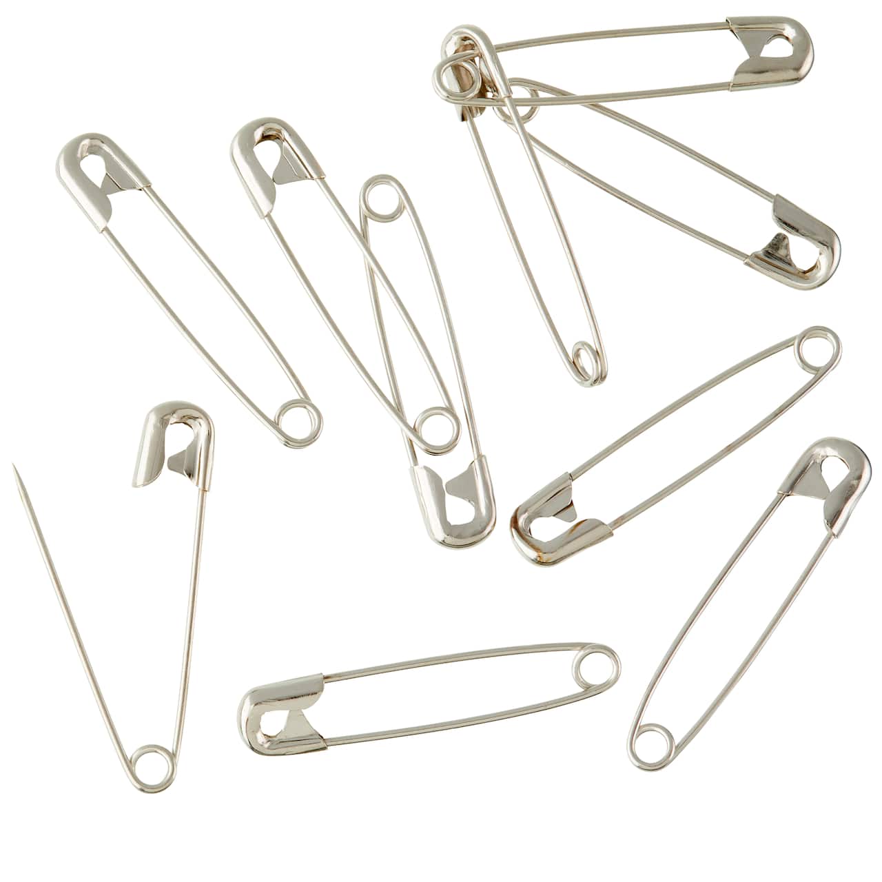 Loops & Threads™ Safety Pins, 1 1/2