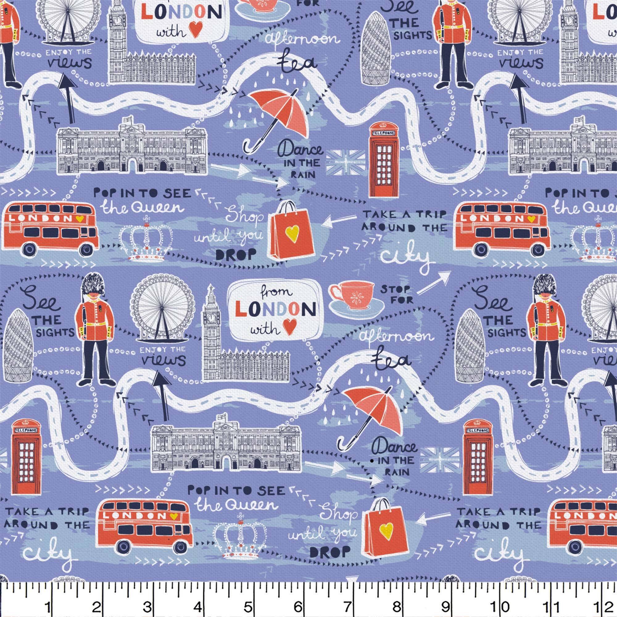 Emma & Mila® London Calling Cotton Fat Quarter Bundle