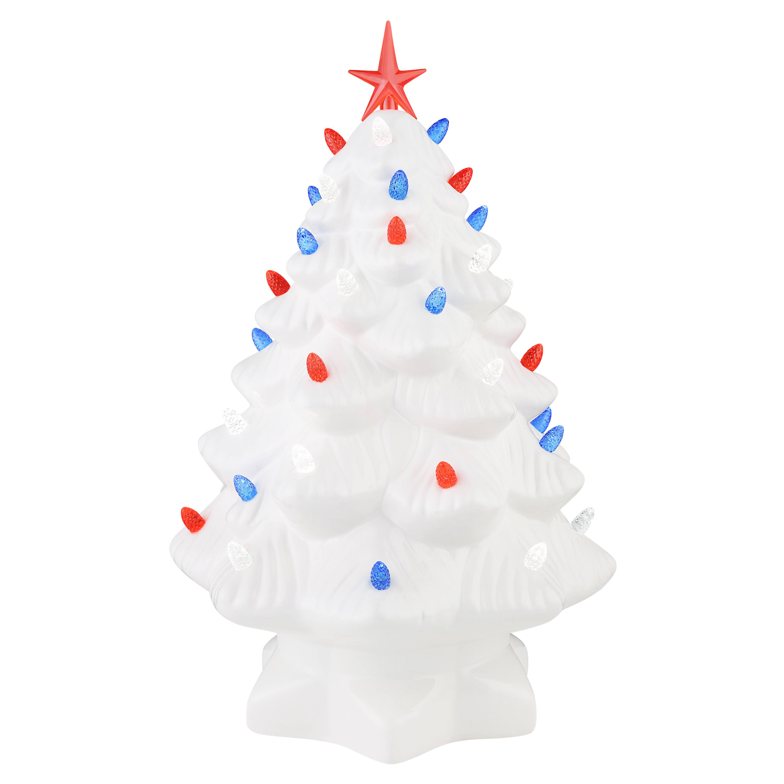 14" Lit Patriotic Nostalgic Tree By Mr. Christmas | Michaels®