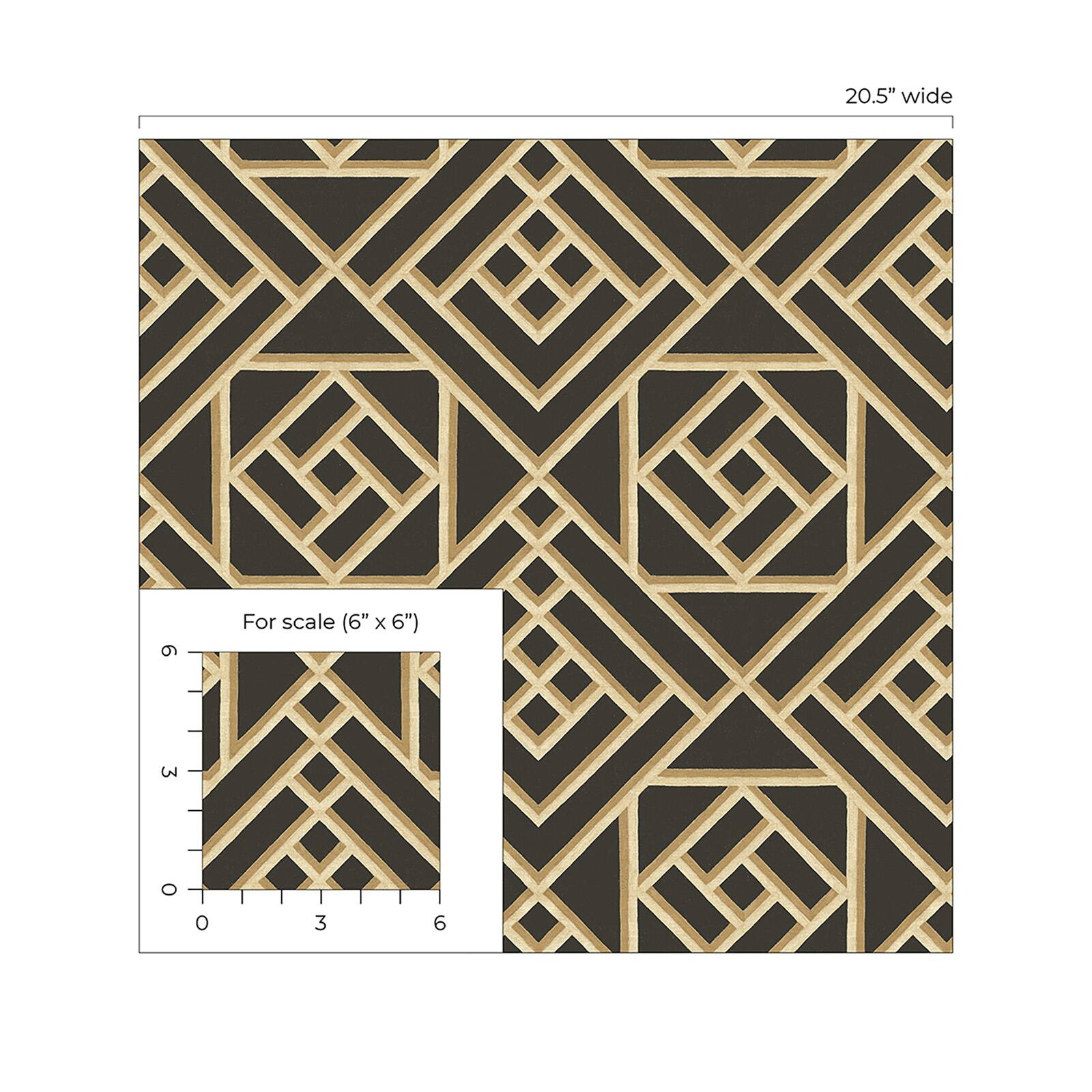 Surface Style Latticework Peel & Stick Wallpaper