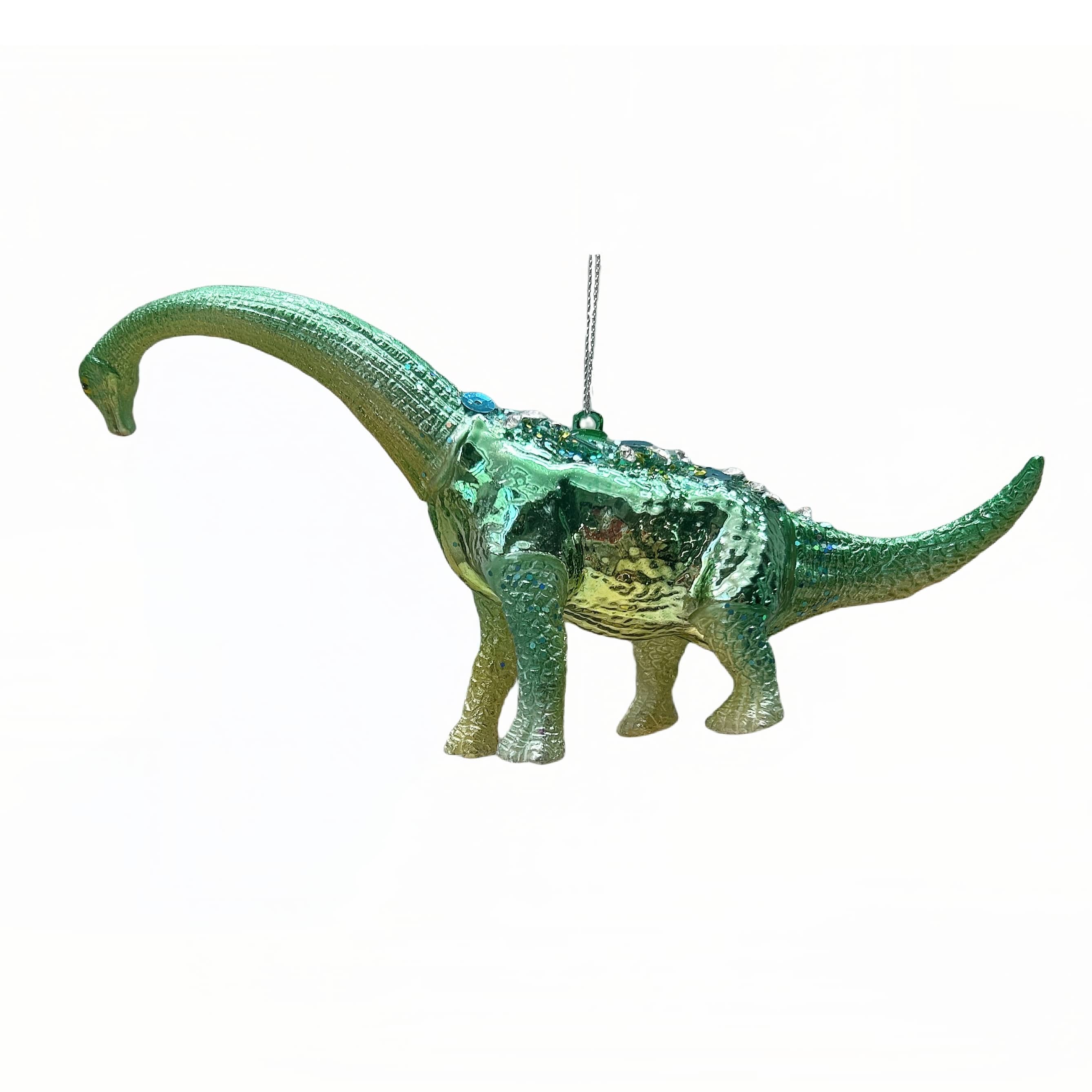 7.75&#x22; Brachiosaurus Glass Ornament by Ashland&#xAE;