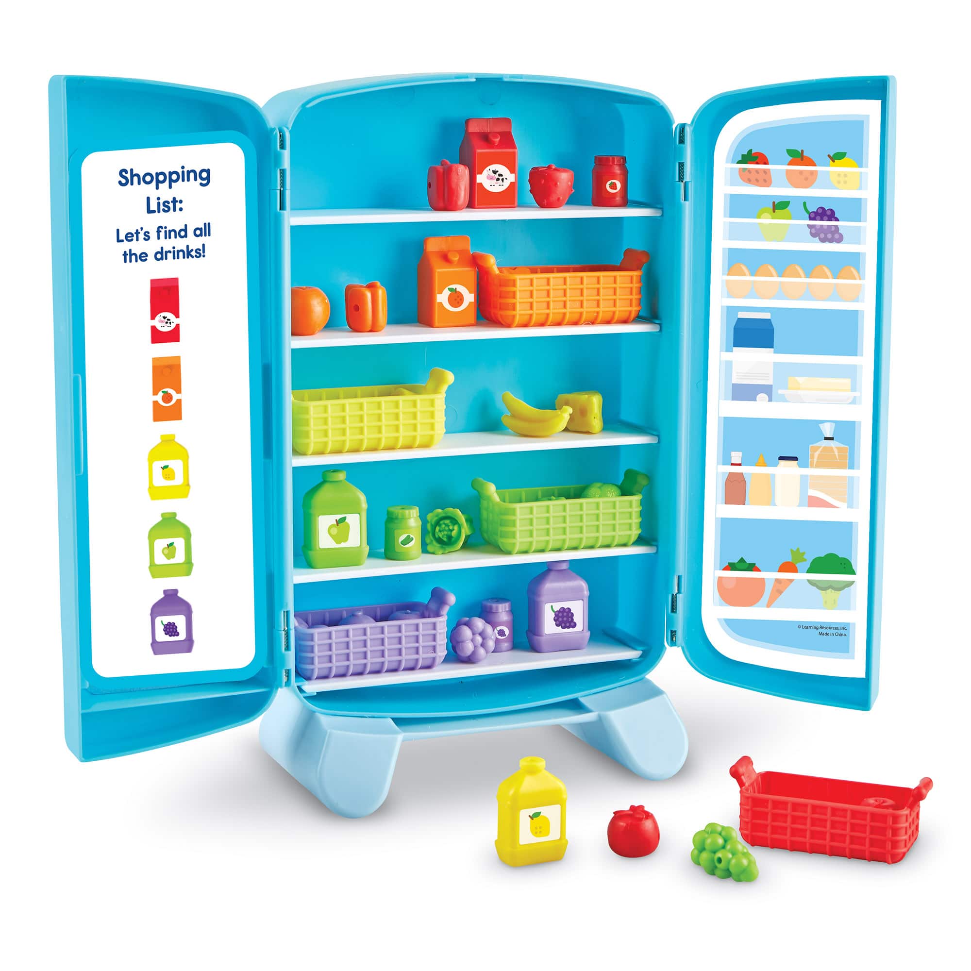 Learning Resources Sorting Snacks Mini Fridge