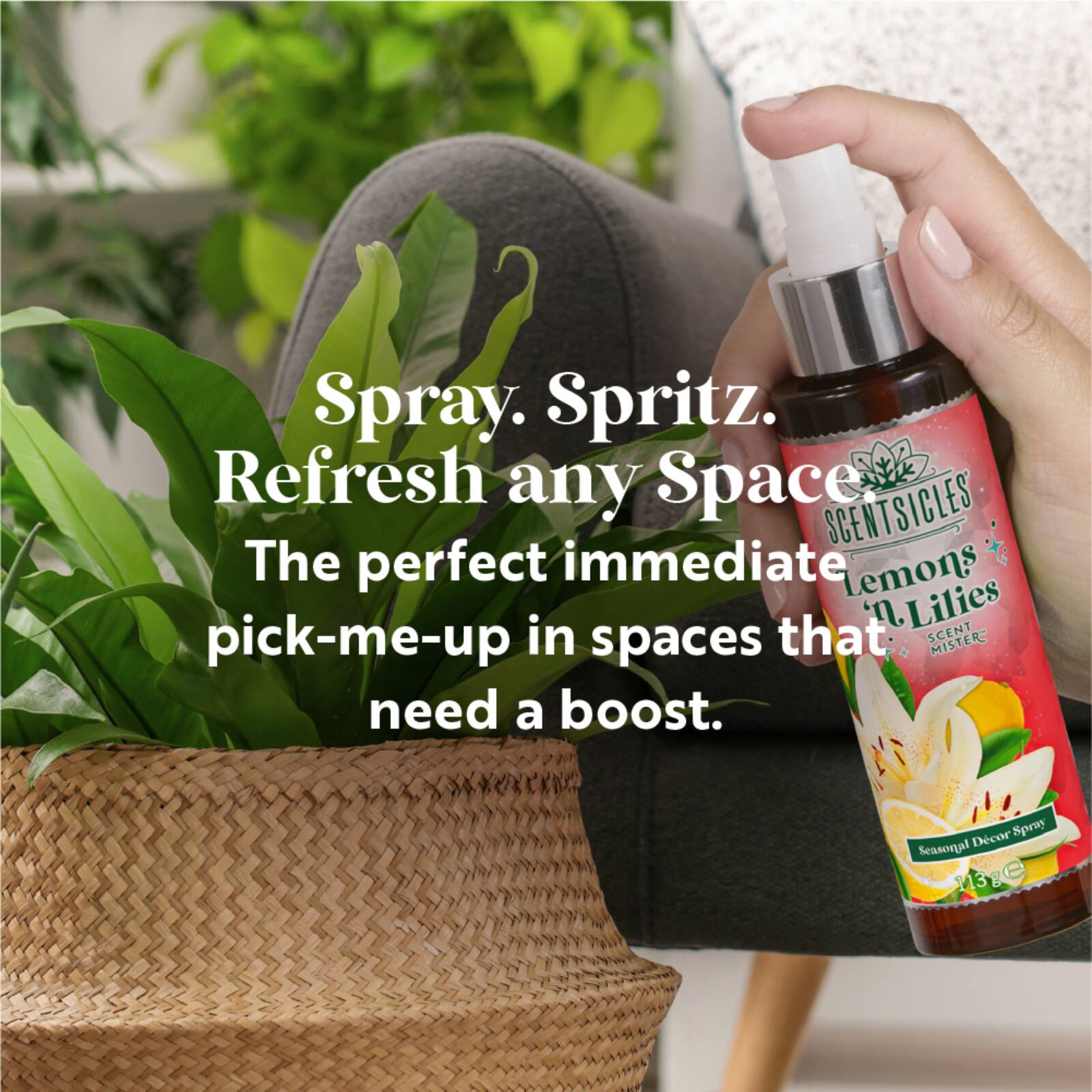 Scentsicles Scent Mister Honeysuckle Rose, 2 pack