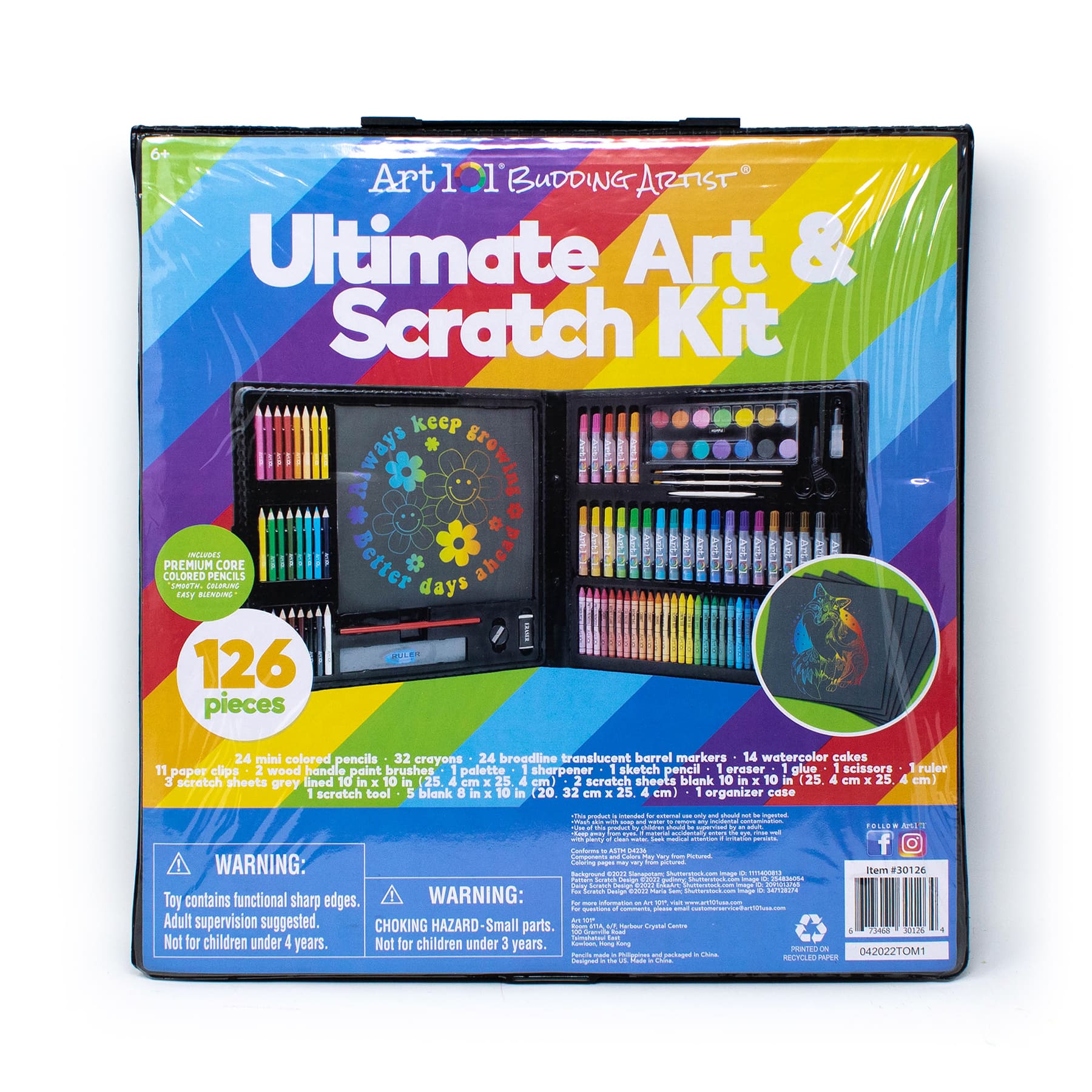 Art 101 Ultimate Art &#x26; Scratch Kit