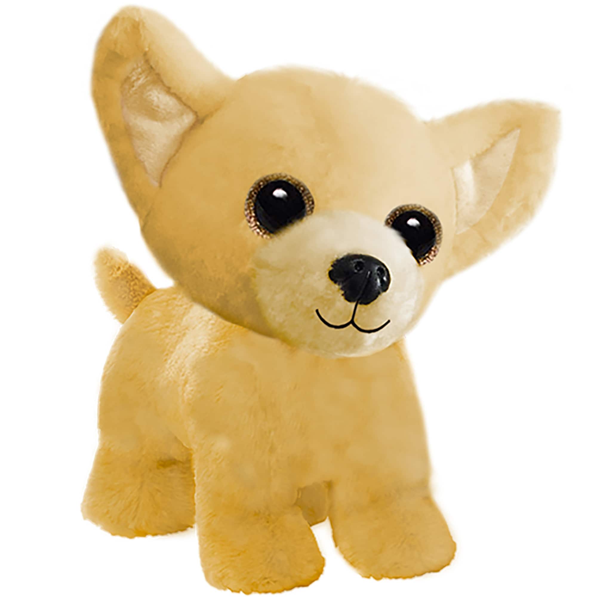 First and Main 7&#x22; Wuffles Chihuahua Spaniel Plush Dog