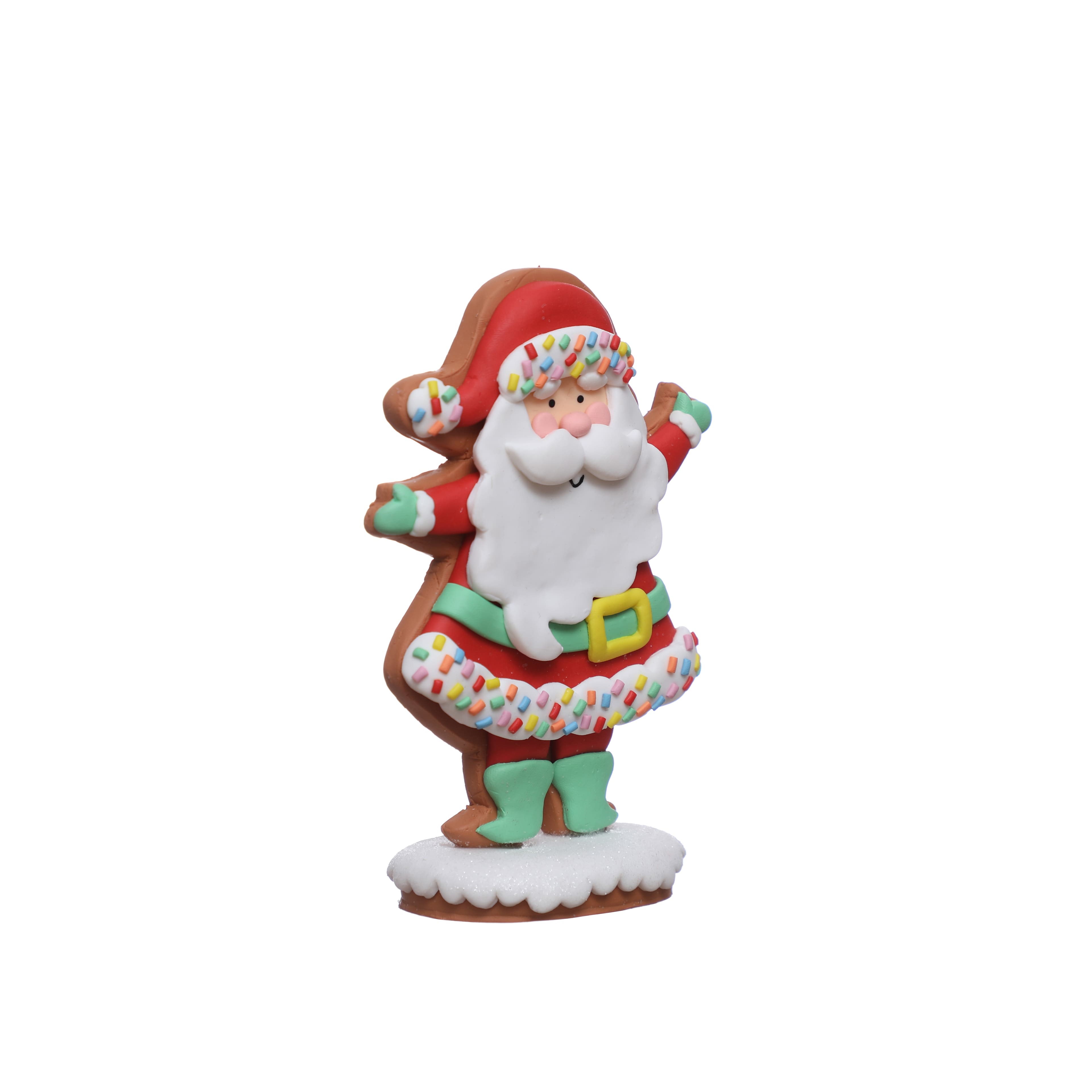 Sprinkle Shop 6&#x22; Clay Santa Tabletop D&#xE9;cor by Ashland&#xAE;