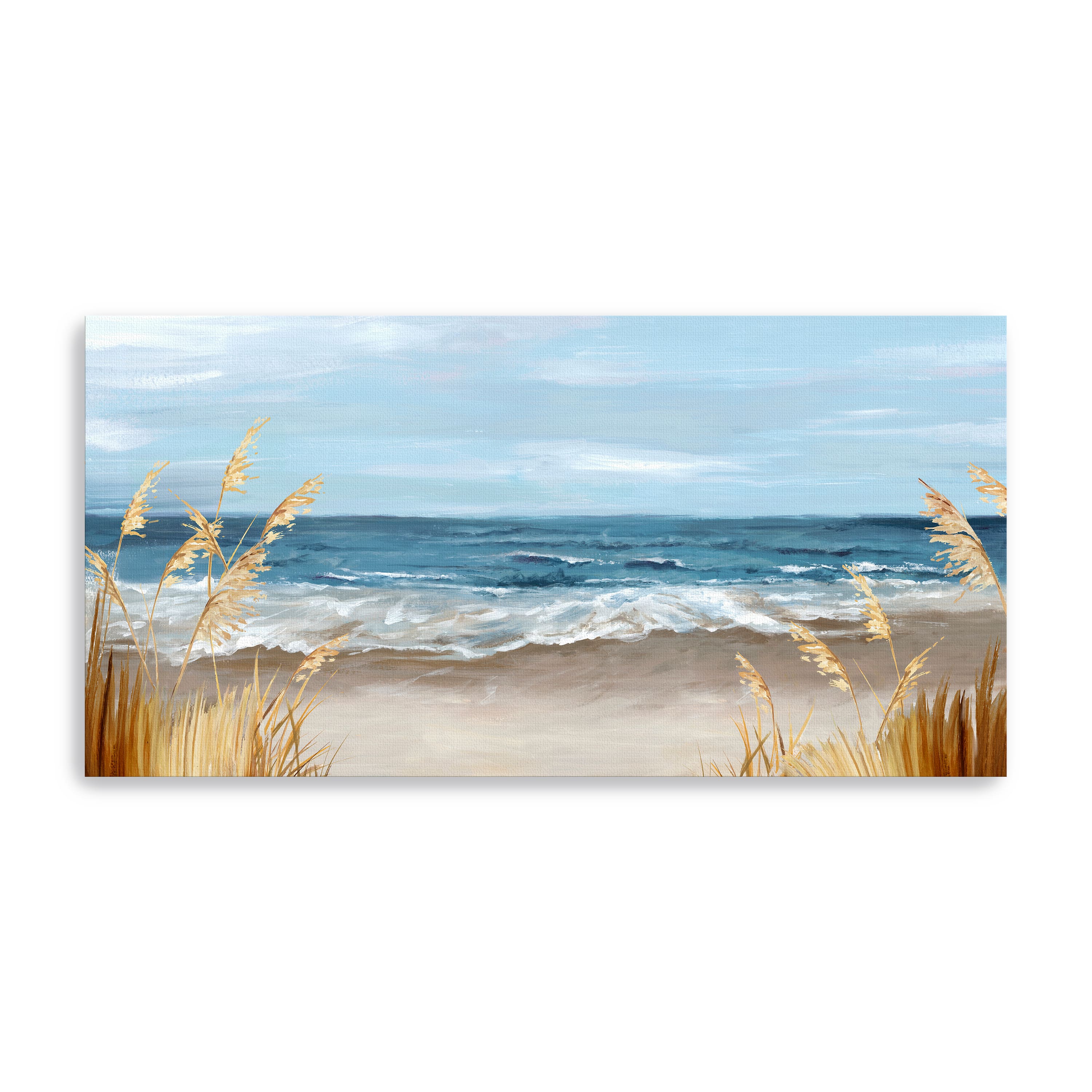Lumaprints Untouched Beach Grass Canvas Gicl&#xE9;e