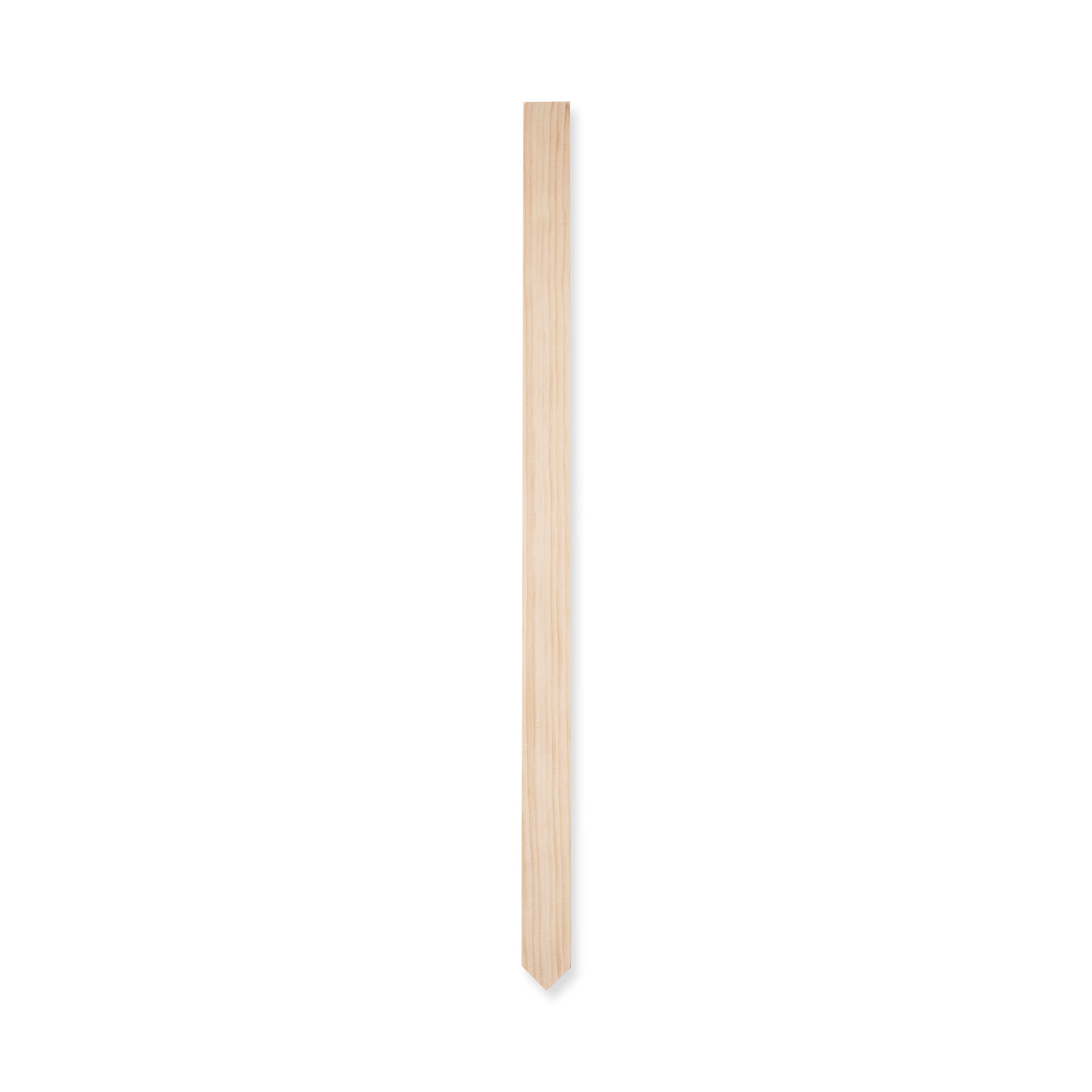 12 Pack: 24&#x22; Unfinished Pine Wood Stake by Make Market&#xAE;