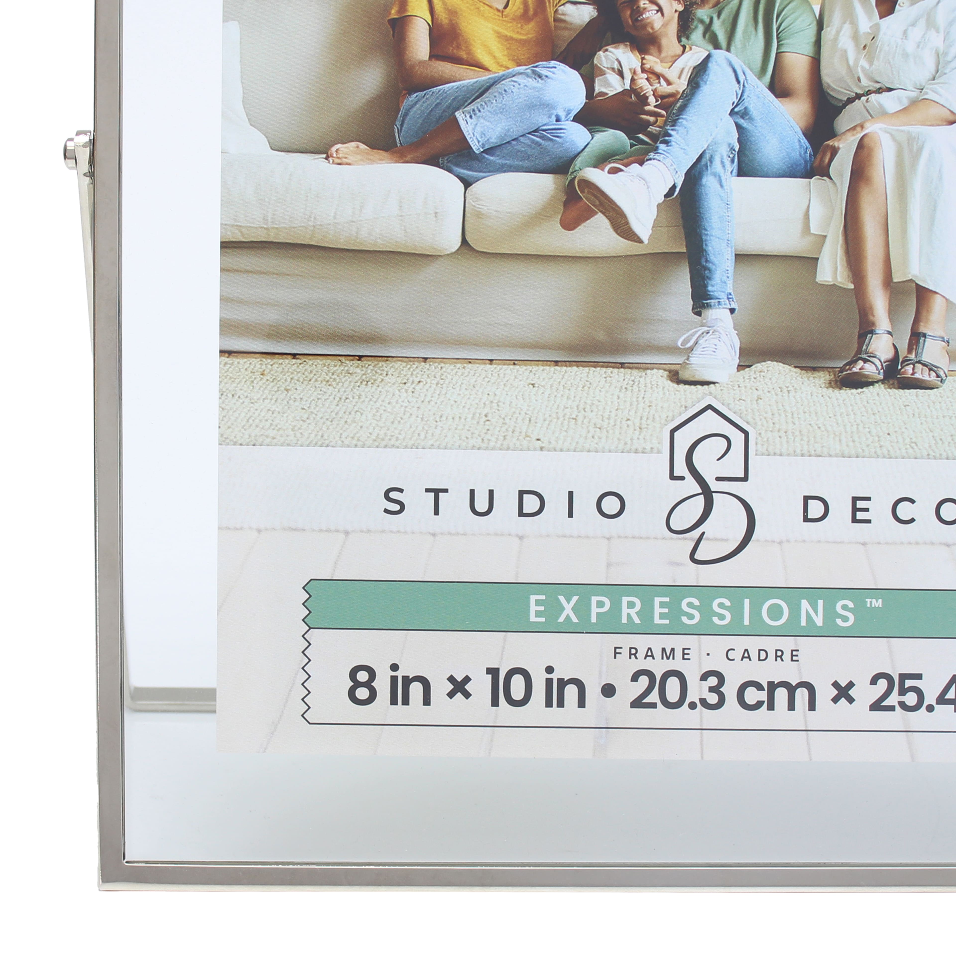Expressions&#x2122; Silver Metal Tabletop Float Frame by Studio D&#xE9;cor&#xAE;