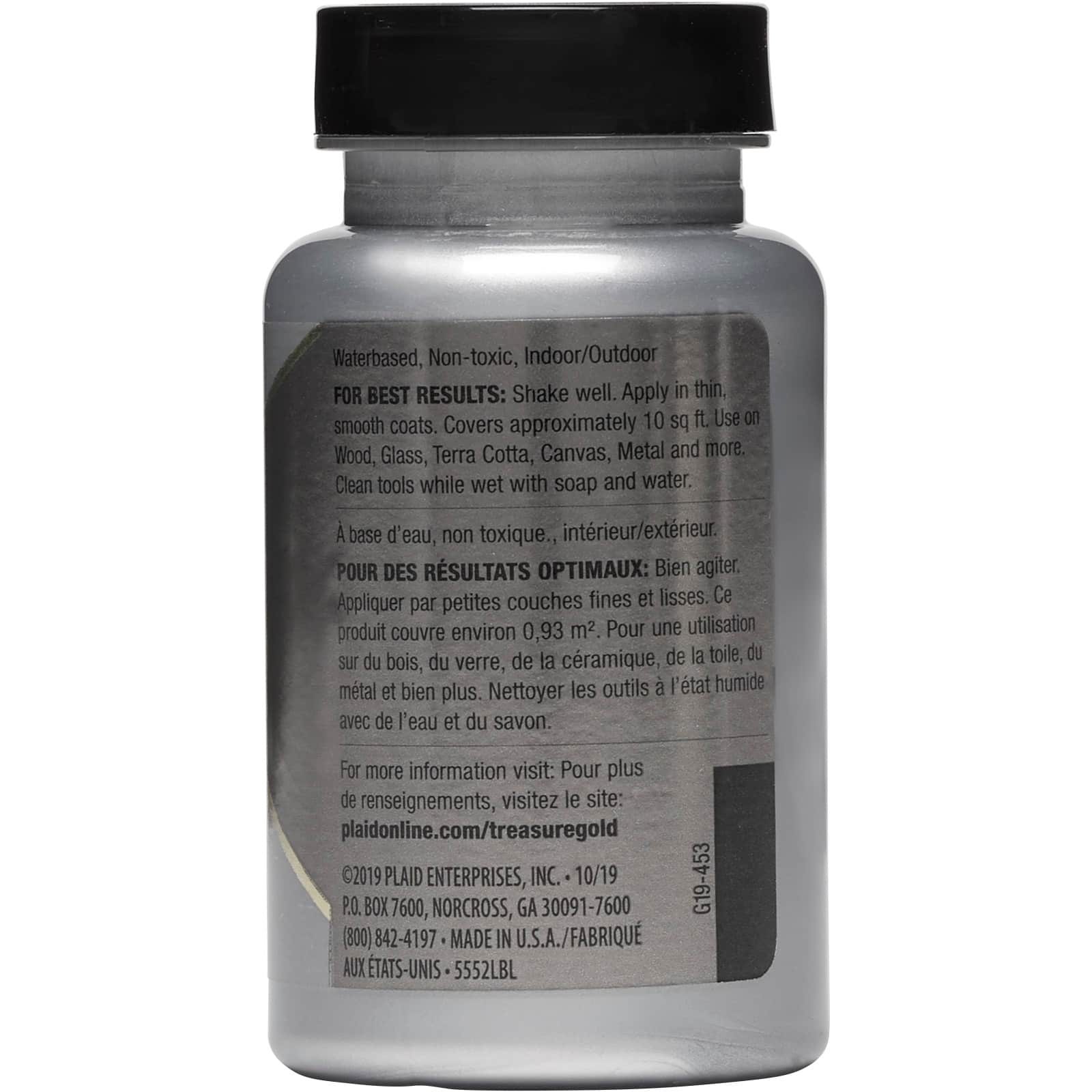 6 Pack: FolkArt® Treasure Gold™ Metallic Paint