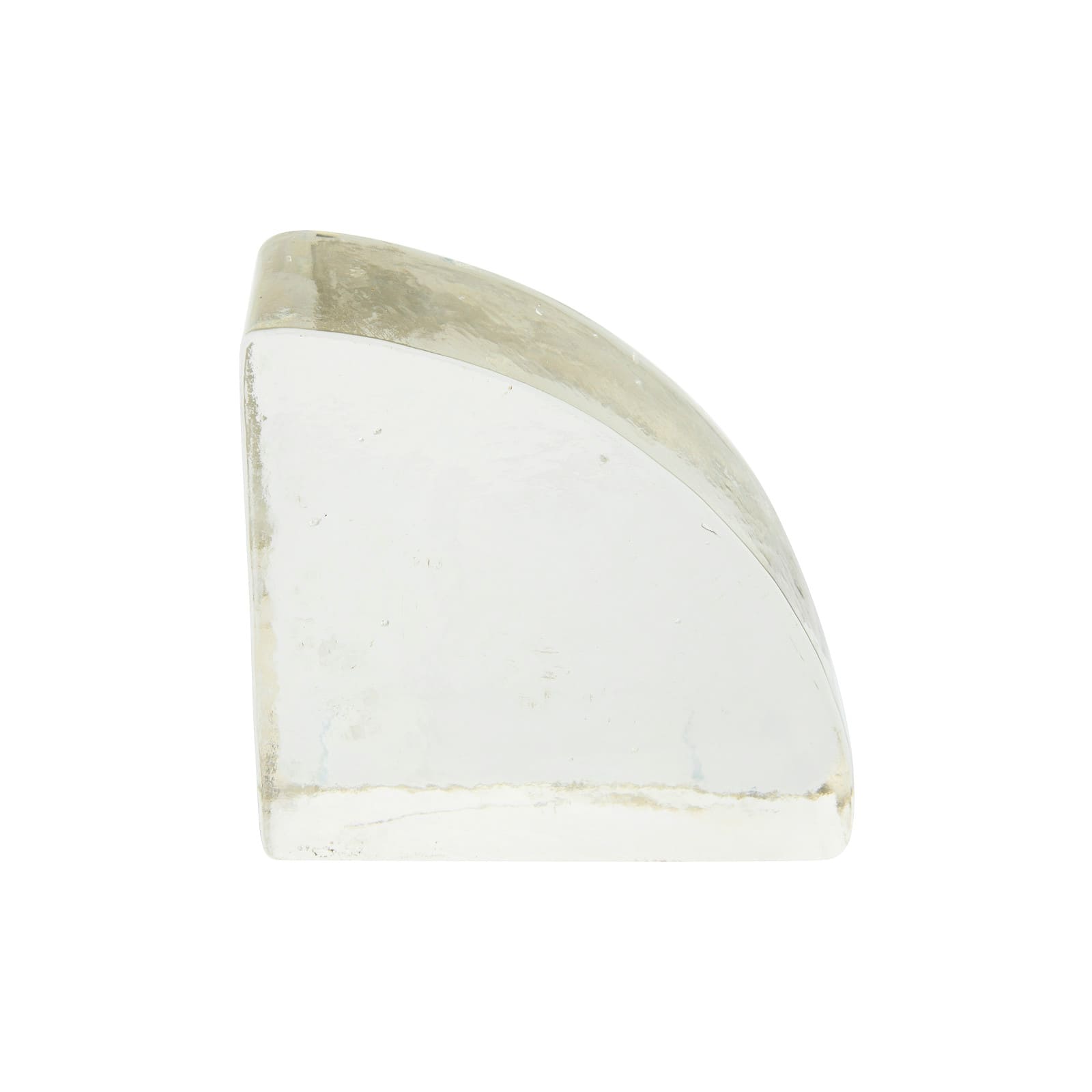 Hello Honey® 5.5" Geometric Glass Block Bookend