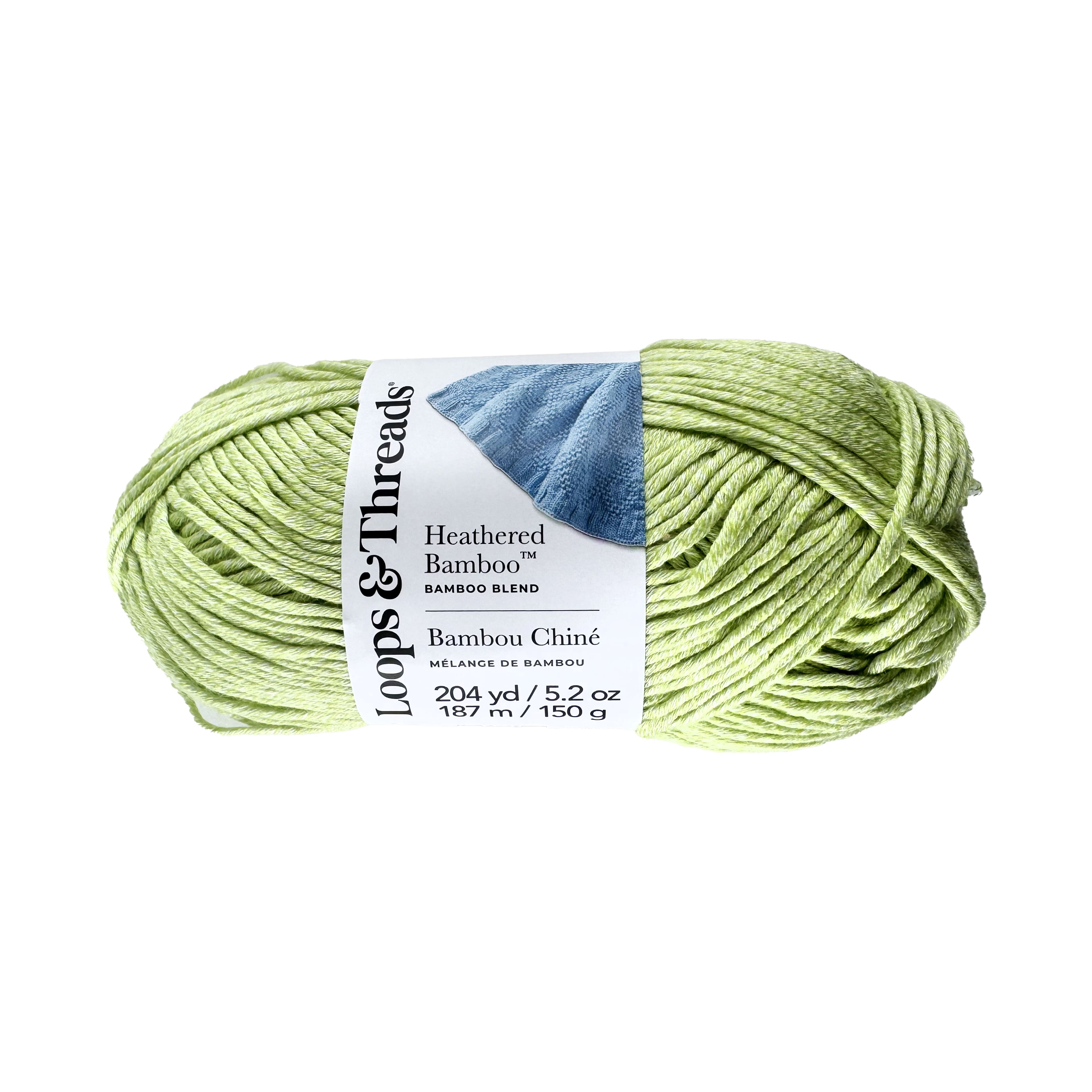 Heathered Bamboo™ Yarn by Loops & Threads® | Michaels