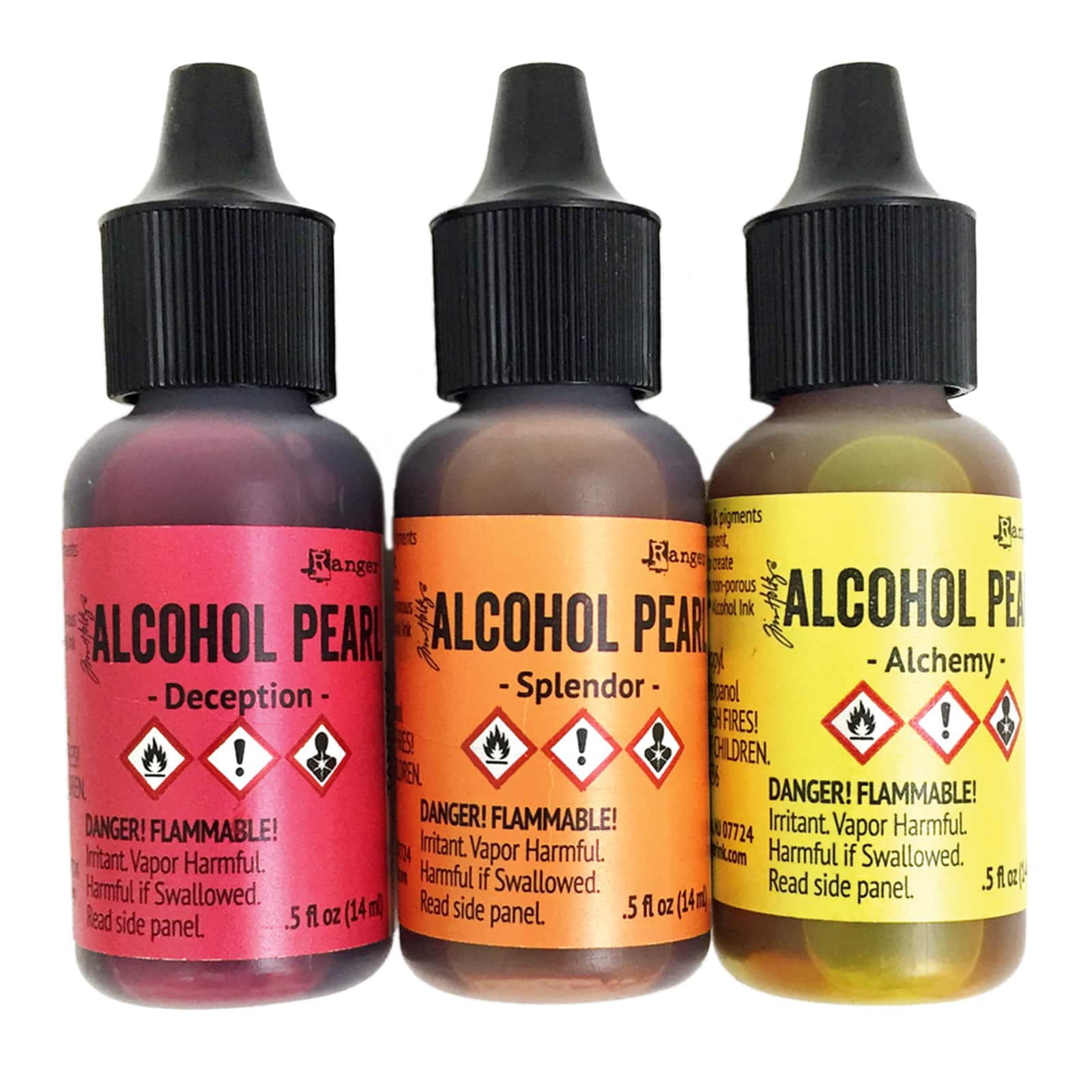 Ranger Tim Holtz® Alcohol Pearl Ink Kit