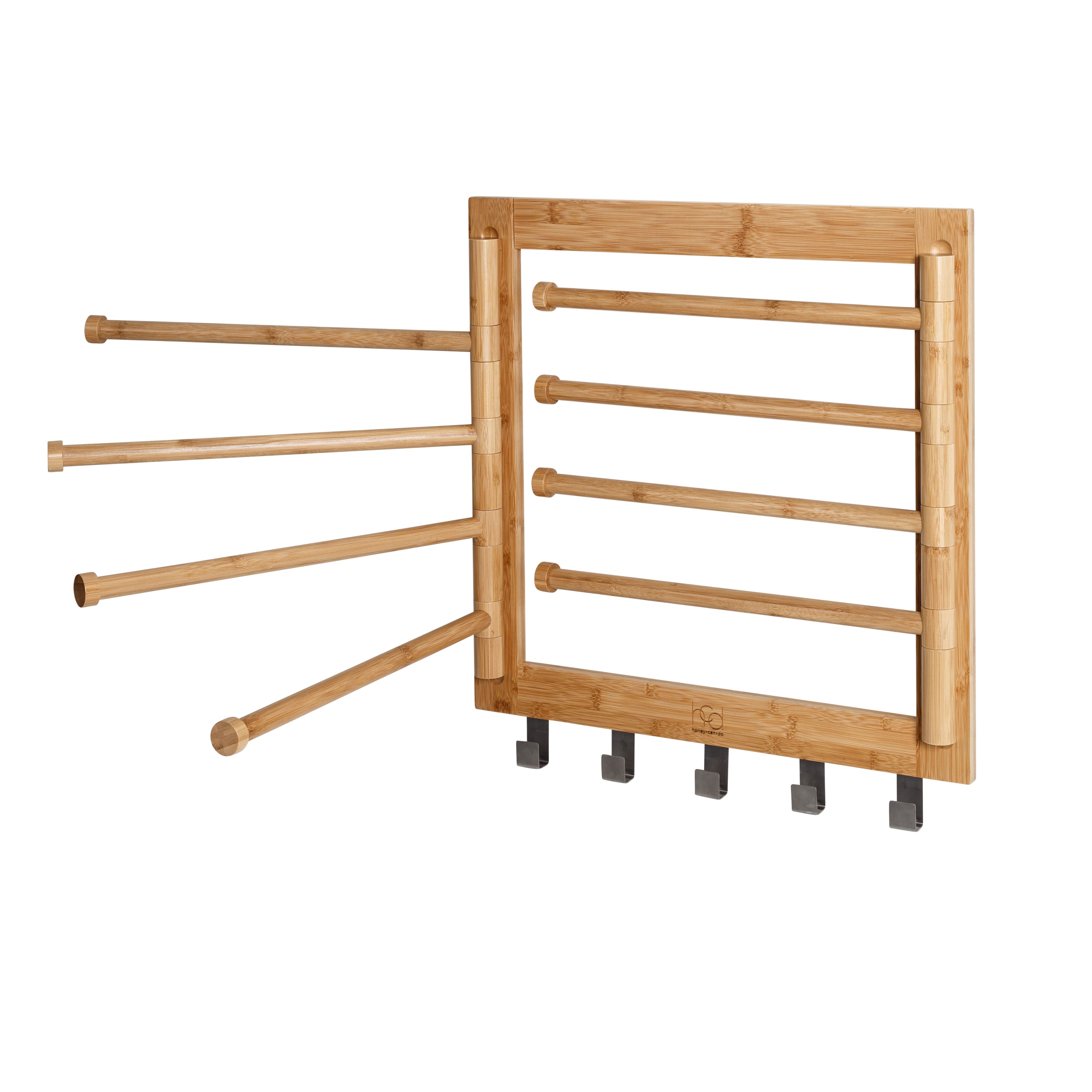Honey Can Do Wall-Mounted Swivel Clothes Drying Rack