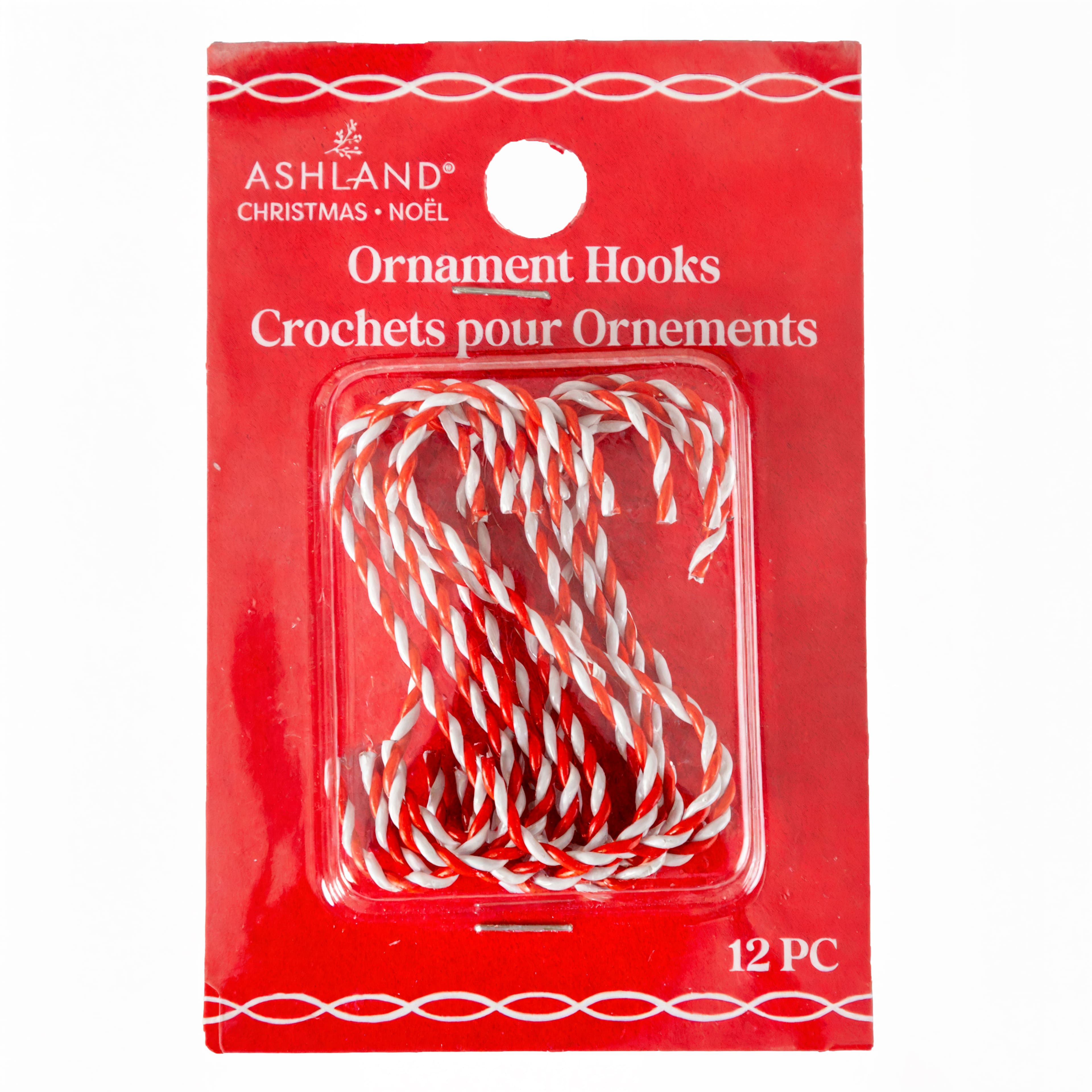 Peppermint Swirl Wire Ornament Hooks, 12ct. by Ashland&#xAE;