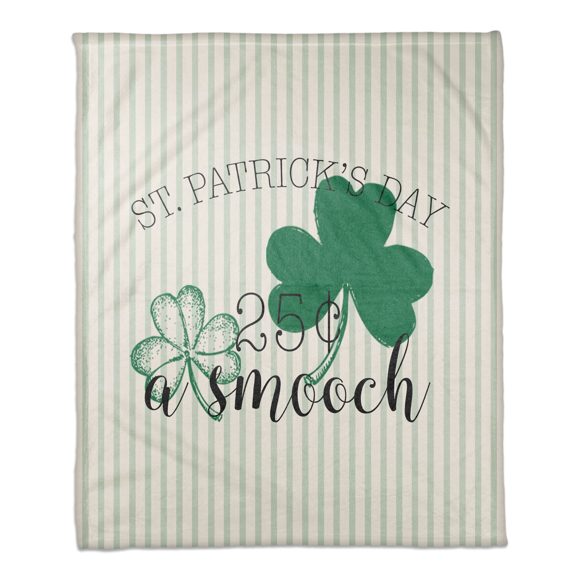 25 Cents A Smooch 50" x 60" Coral Fleece Blanket