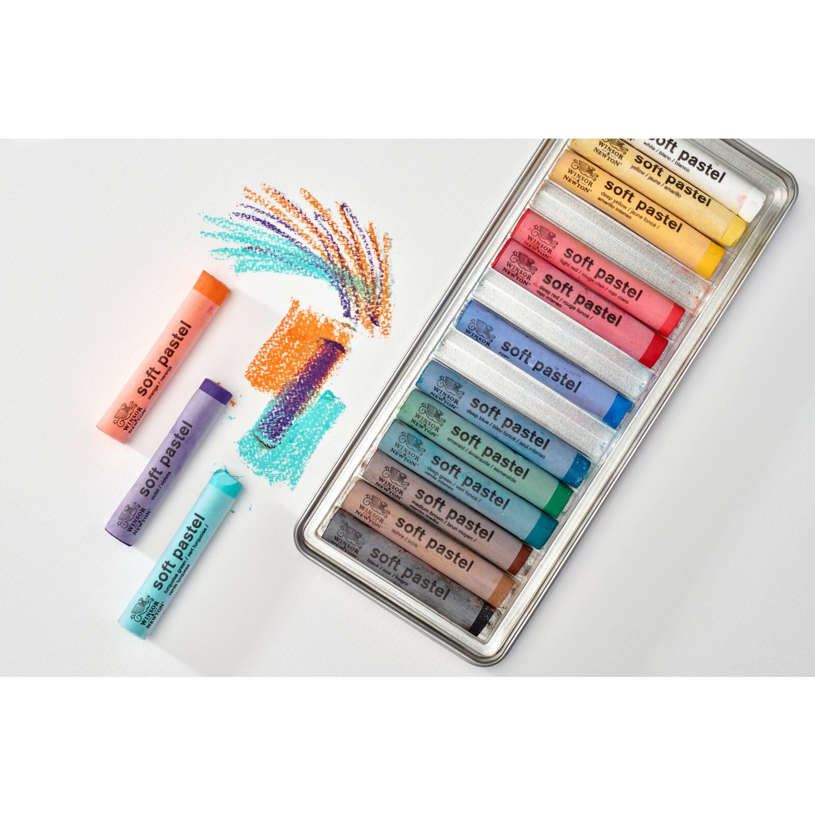 Winsor &#x26; Newton&#x2122; Introduction to Fine Art 15 Color Soft Pastel Set